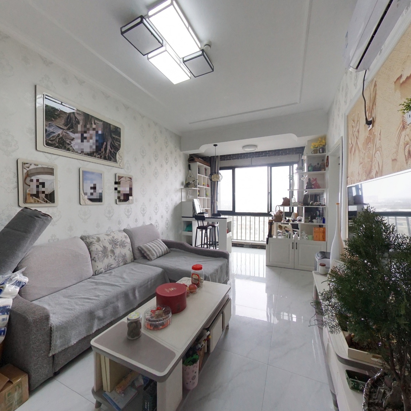 钱江欣北国际 房东自住装修 平层 40年产权的公寓