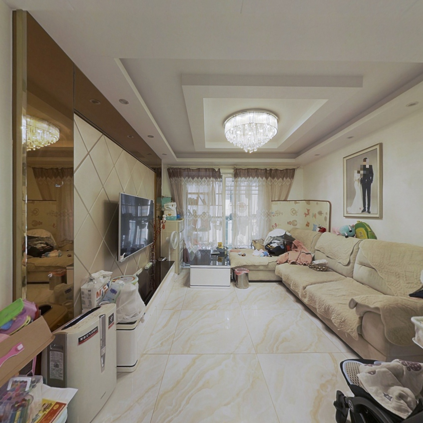 长江国际泓园 边套两房 全屋地暖 满五年 看房方便