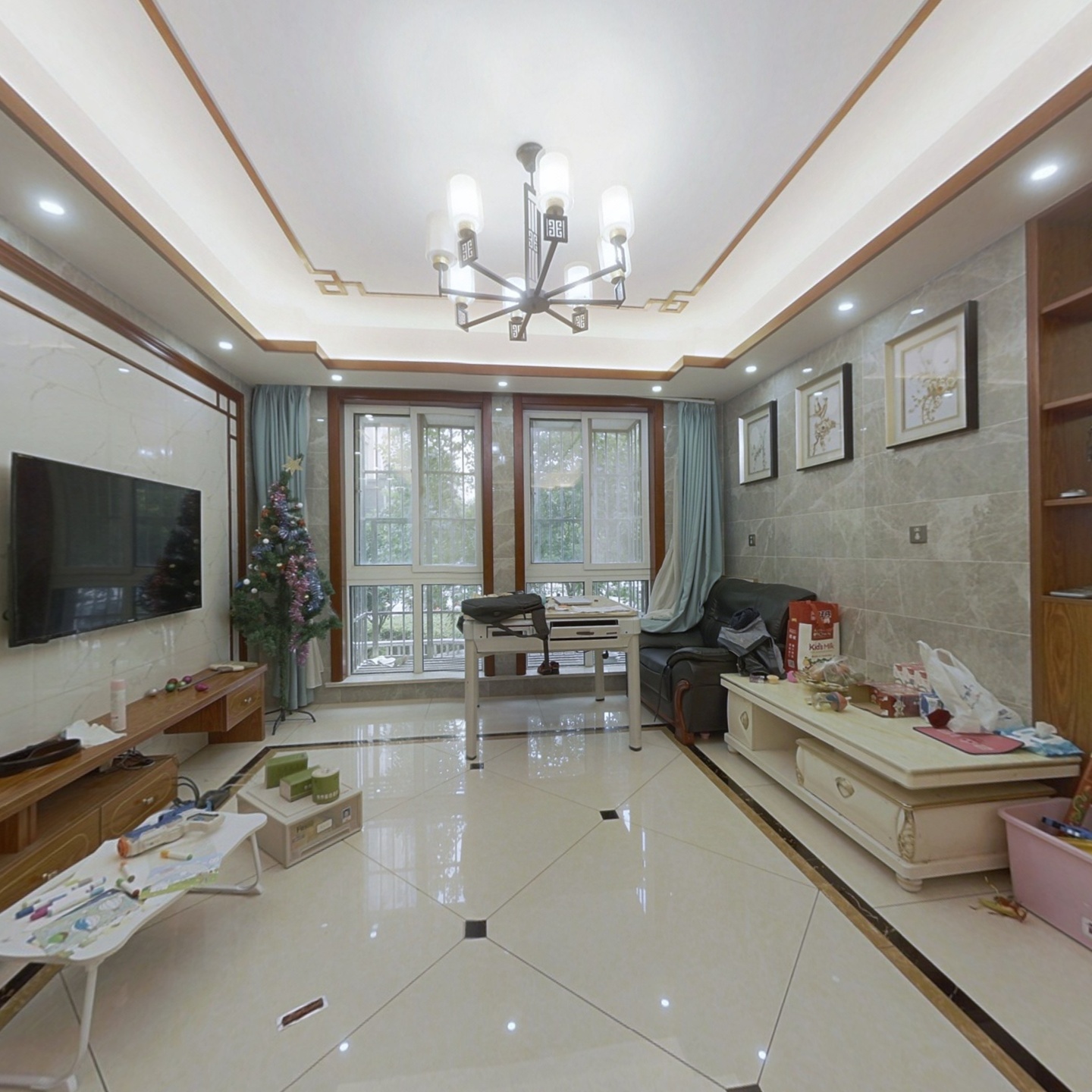 低楼层 拎包入住 房东诚售!_盐城康欣花园二手房3室2厅137.