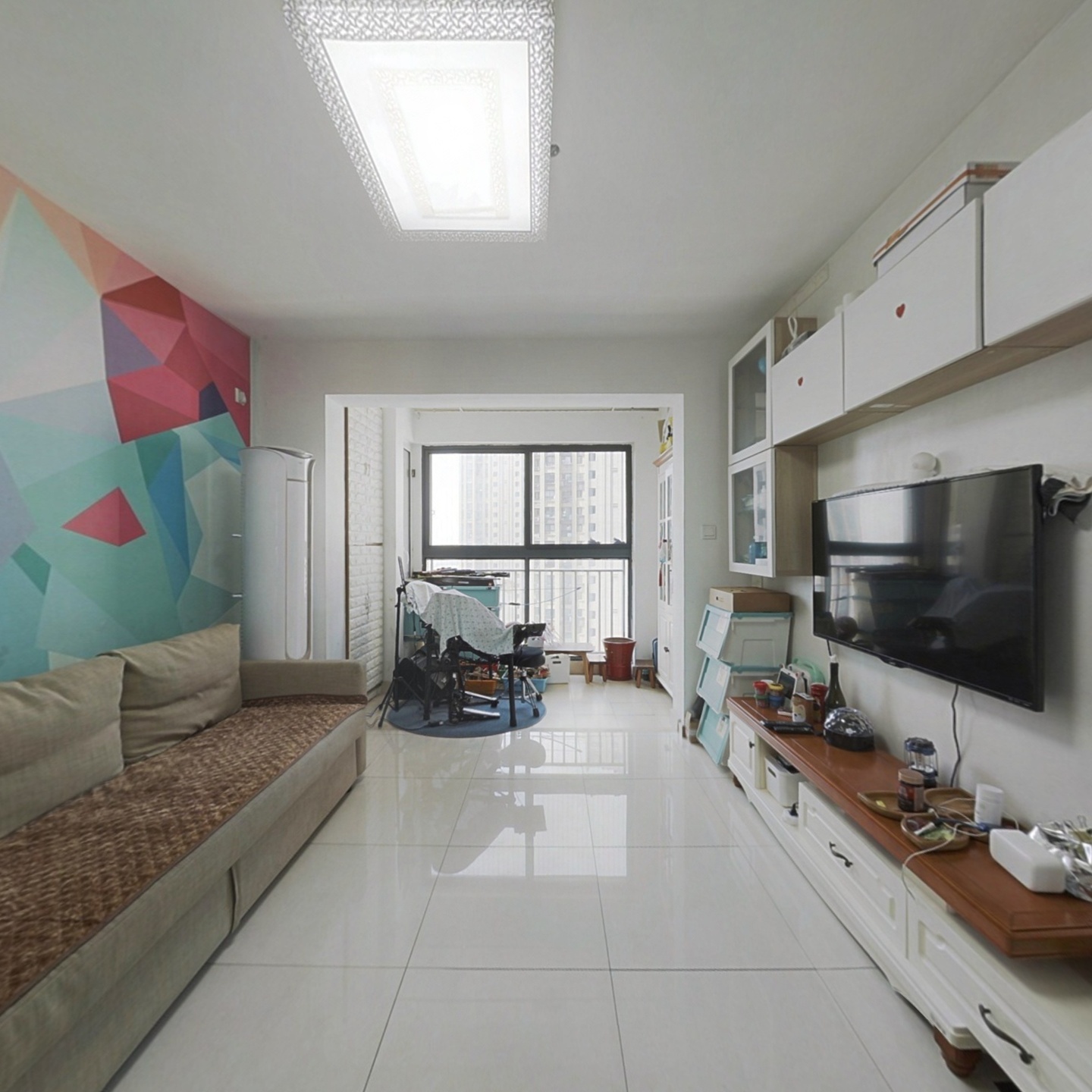 苏州河畔江景小户型 东边套南北通 精装修-苏州时代名邸二手房