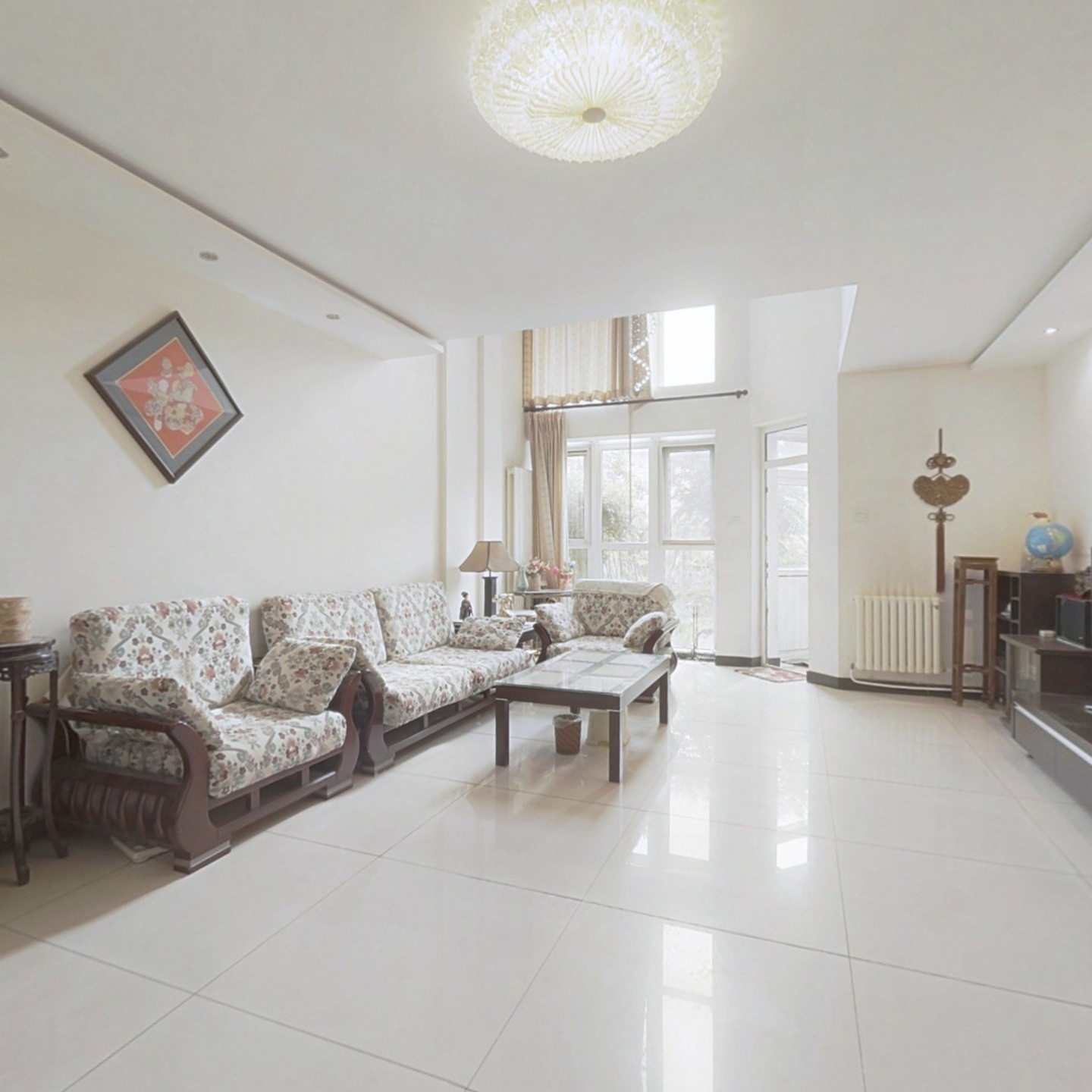 密云滨河园叠拼4居室 花园面积60平米 视野开阔