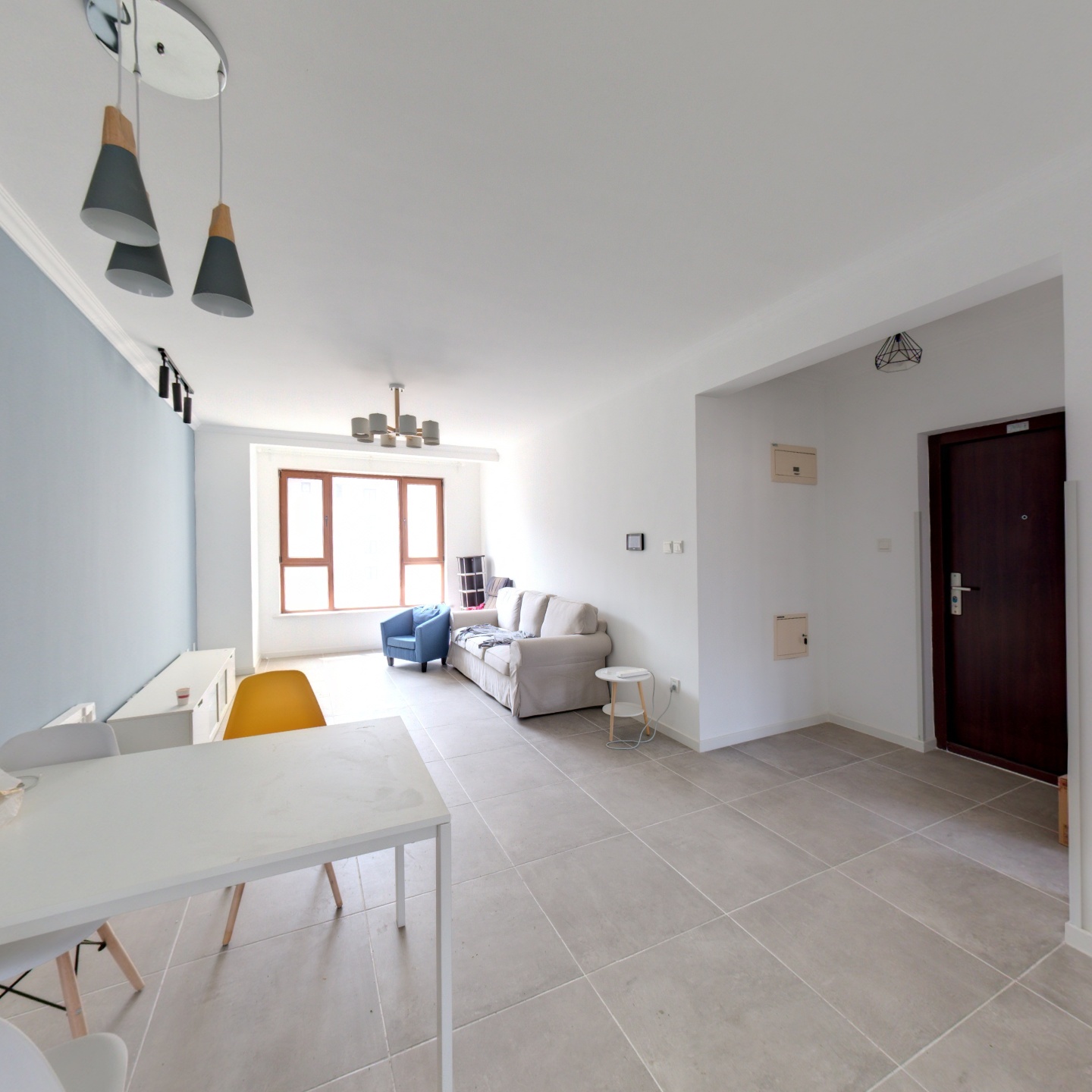 全屋进口材料乐华梅兰设计精装修南北通透三居室拎包住