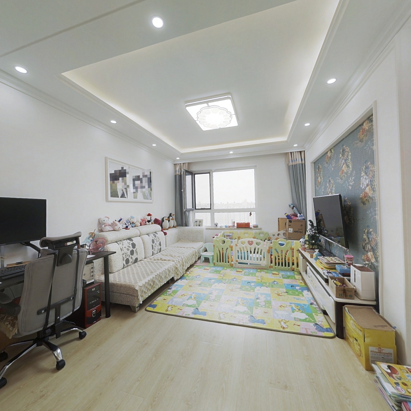 中海澜庭90平两室两厅南北通透房