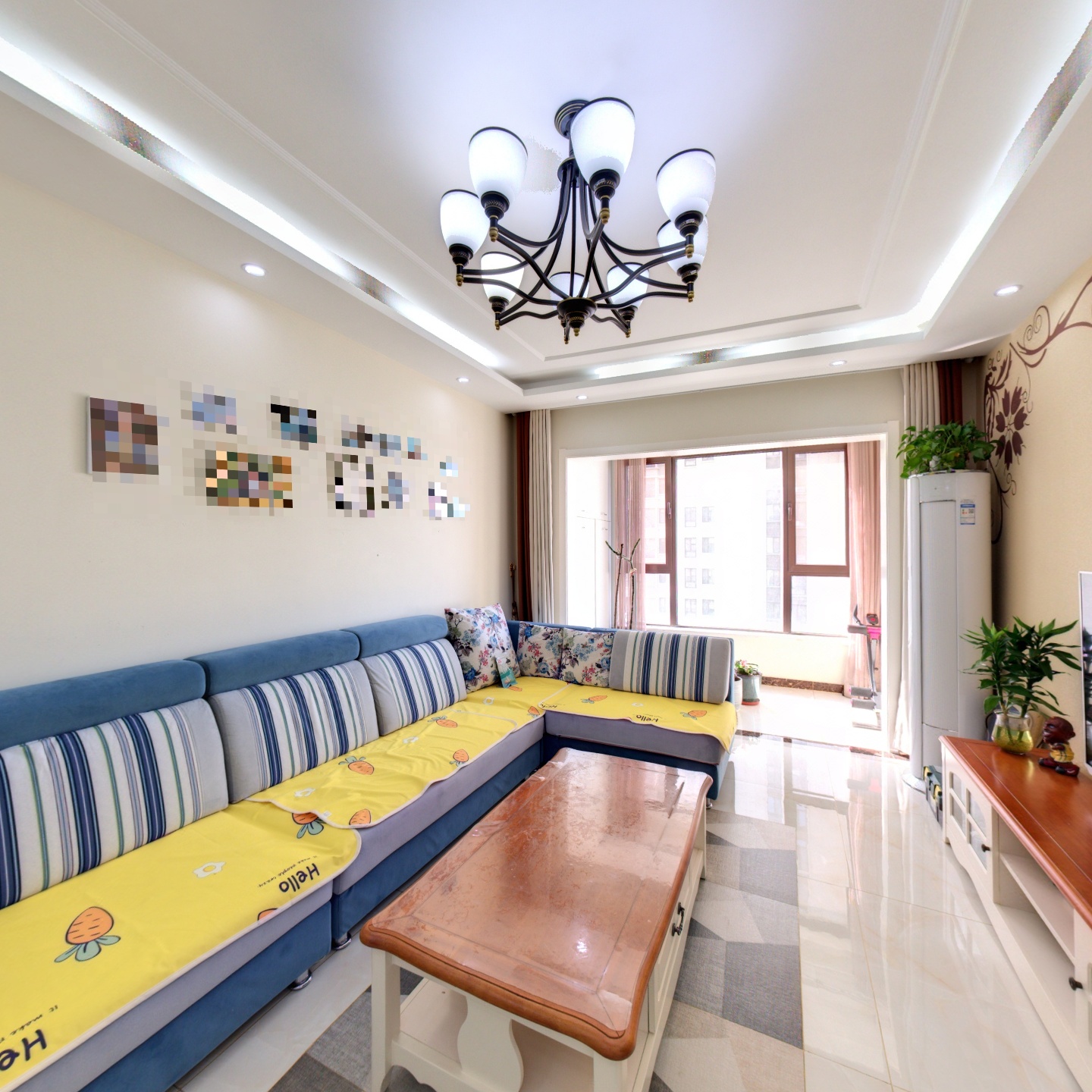 鸿坤D户型   精装修    全明格局    中间楼层