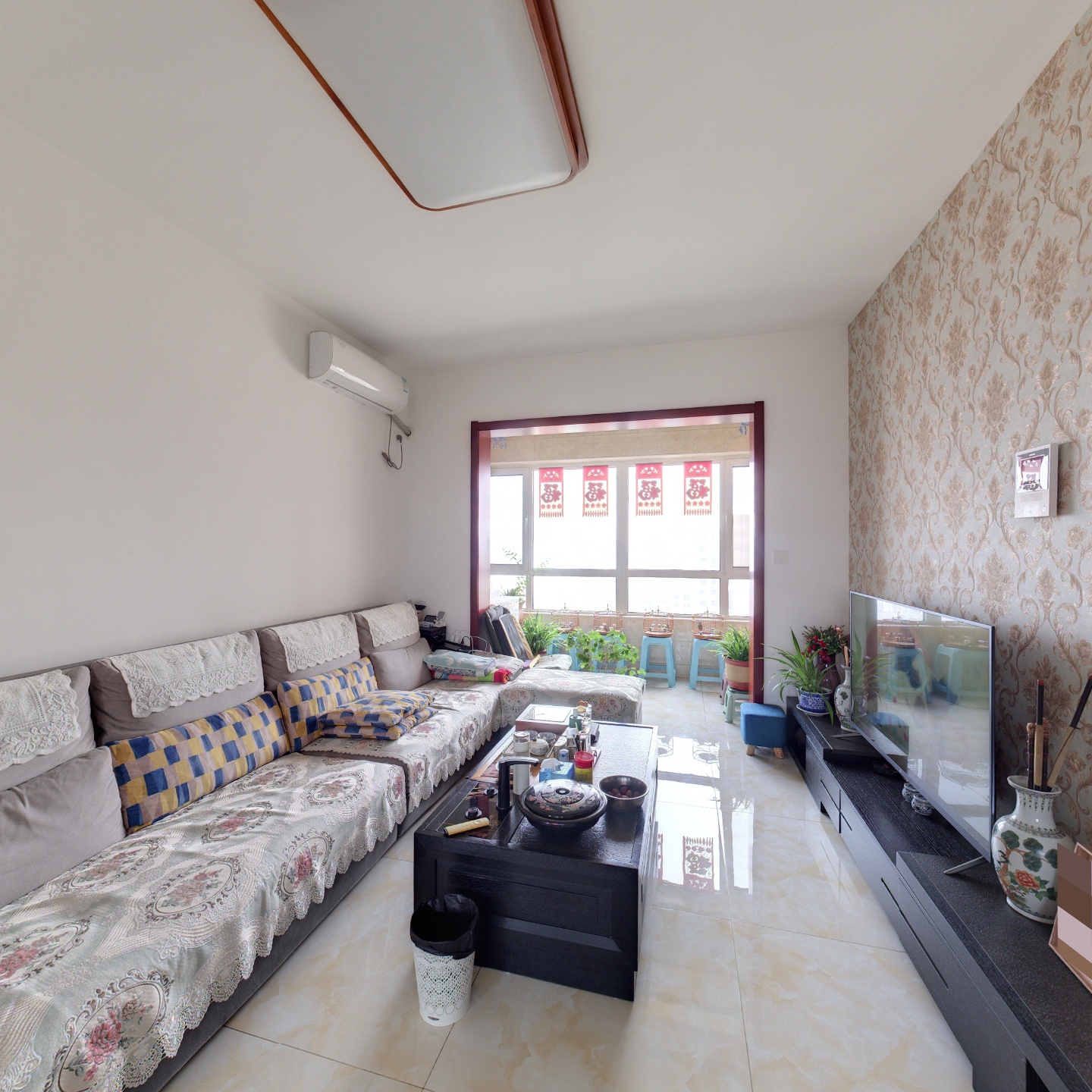 海信园两室通厅h户型价格可以谈精装修