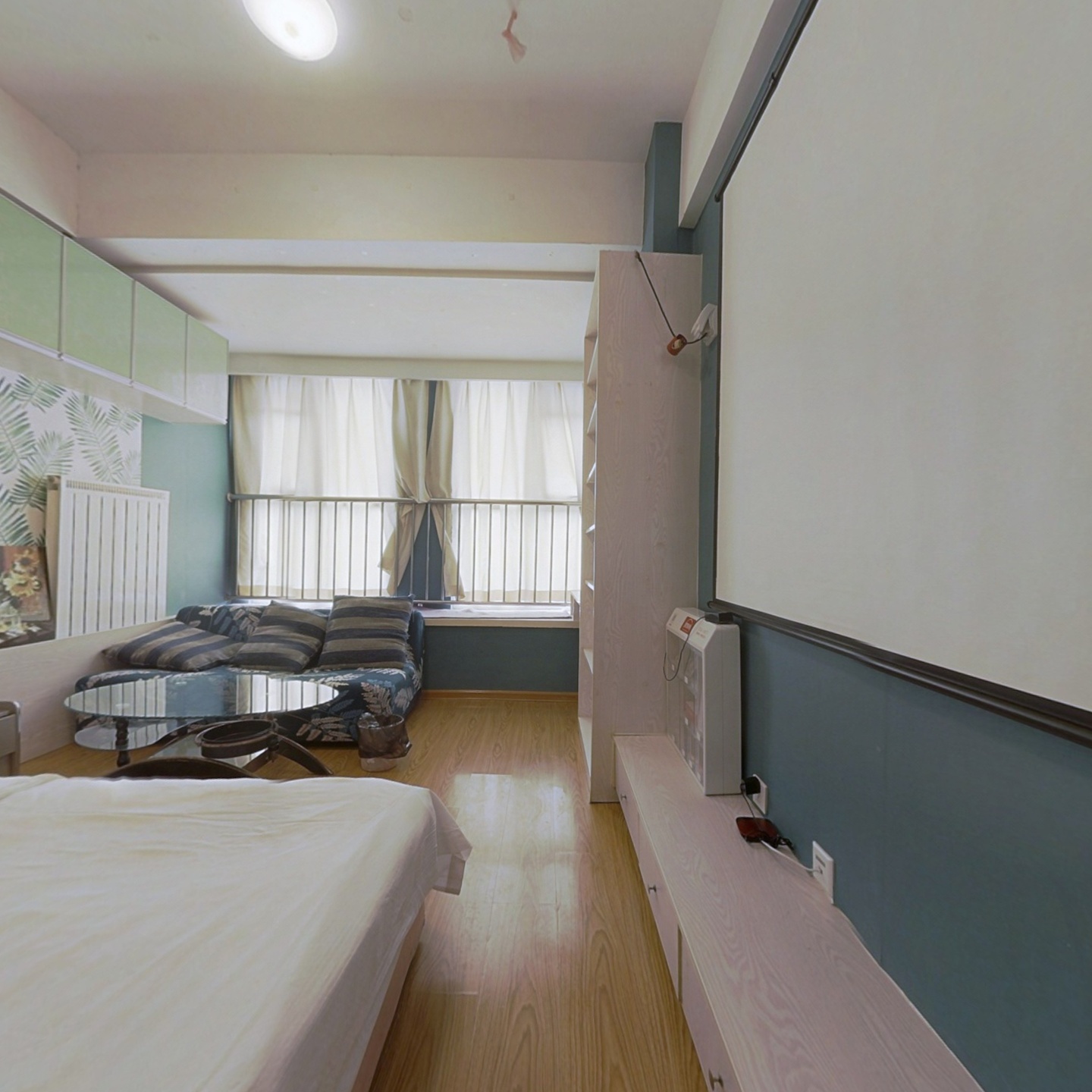 三庆青年成一室公寓，透明户型，出行方便，格局合理