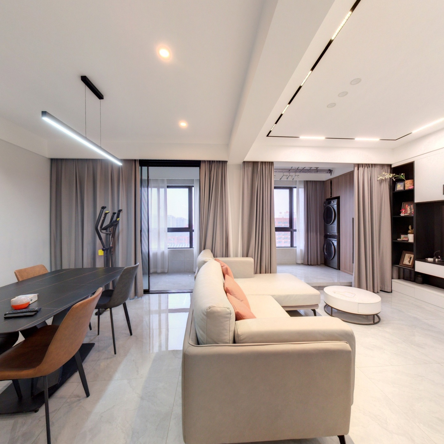 跃层楼层好 精装修 使用面积大 诚心出售 看房方便-合肥琥珀东华府