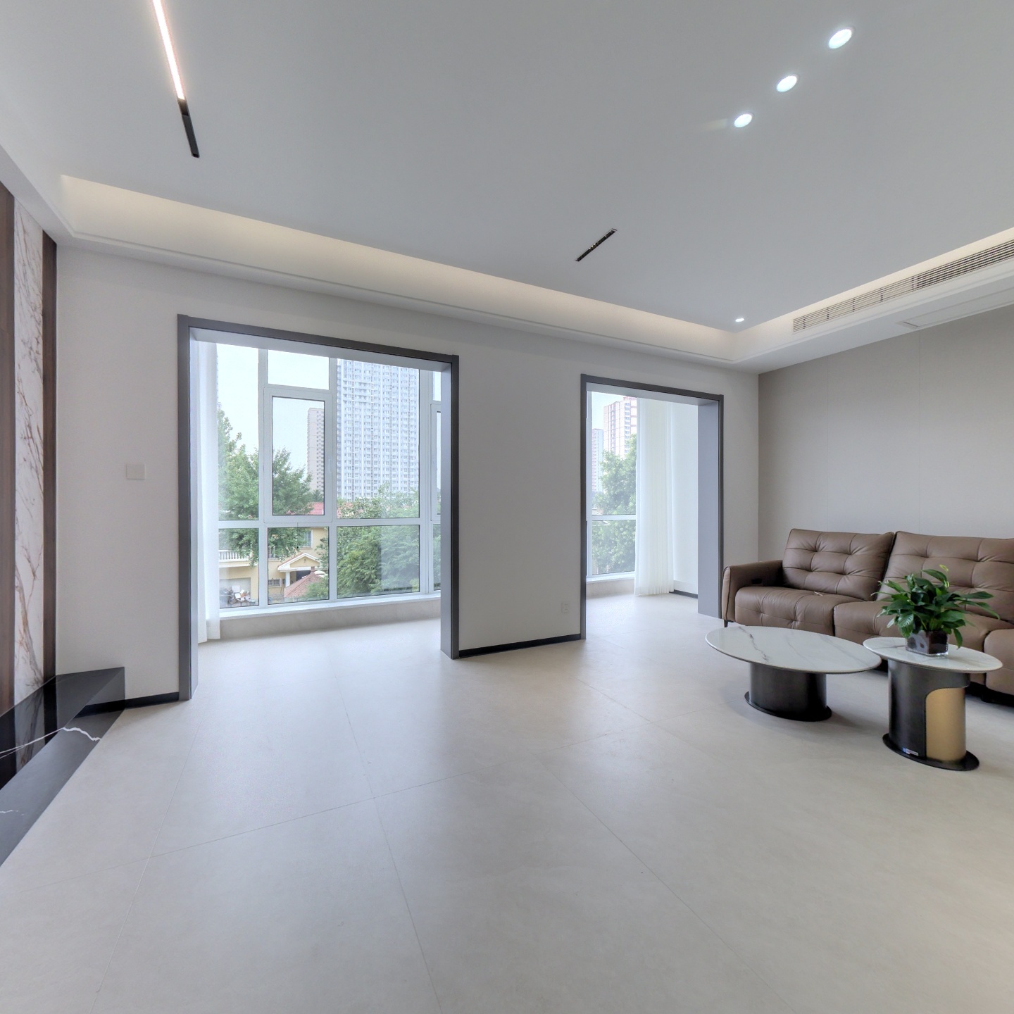 纯别墅区上叠，集中供暖，精装修 满二，得房率高