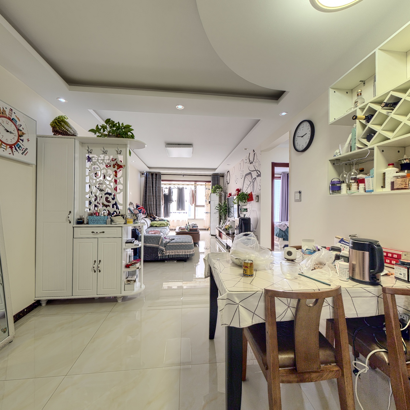 鸿坤理想湾北区 2室1厅 南