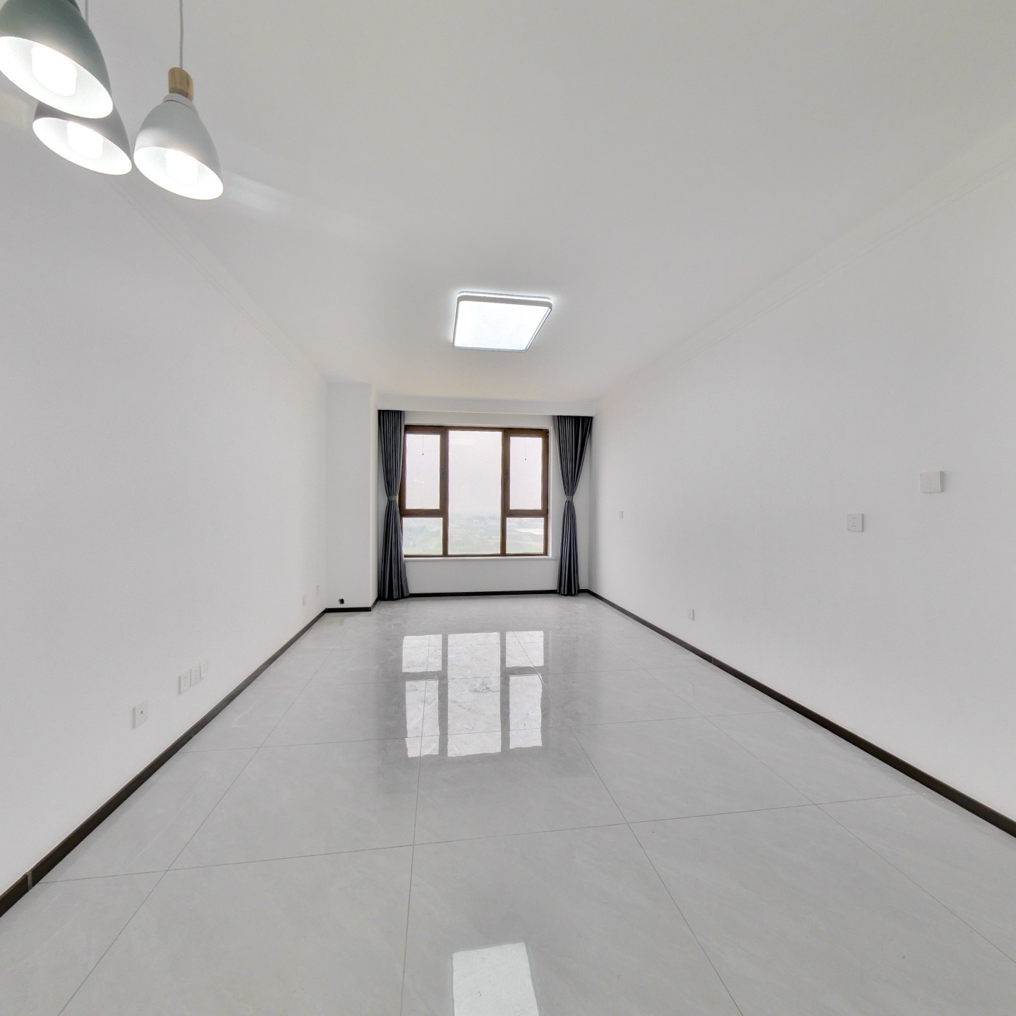 鸿坤新干线  南北通透三居室  全明格局  精装修