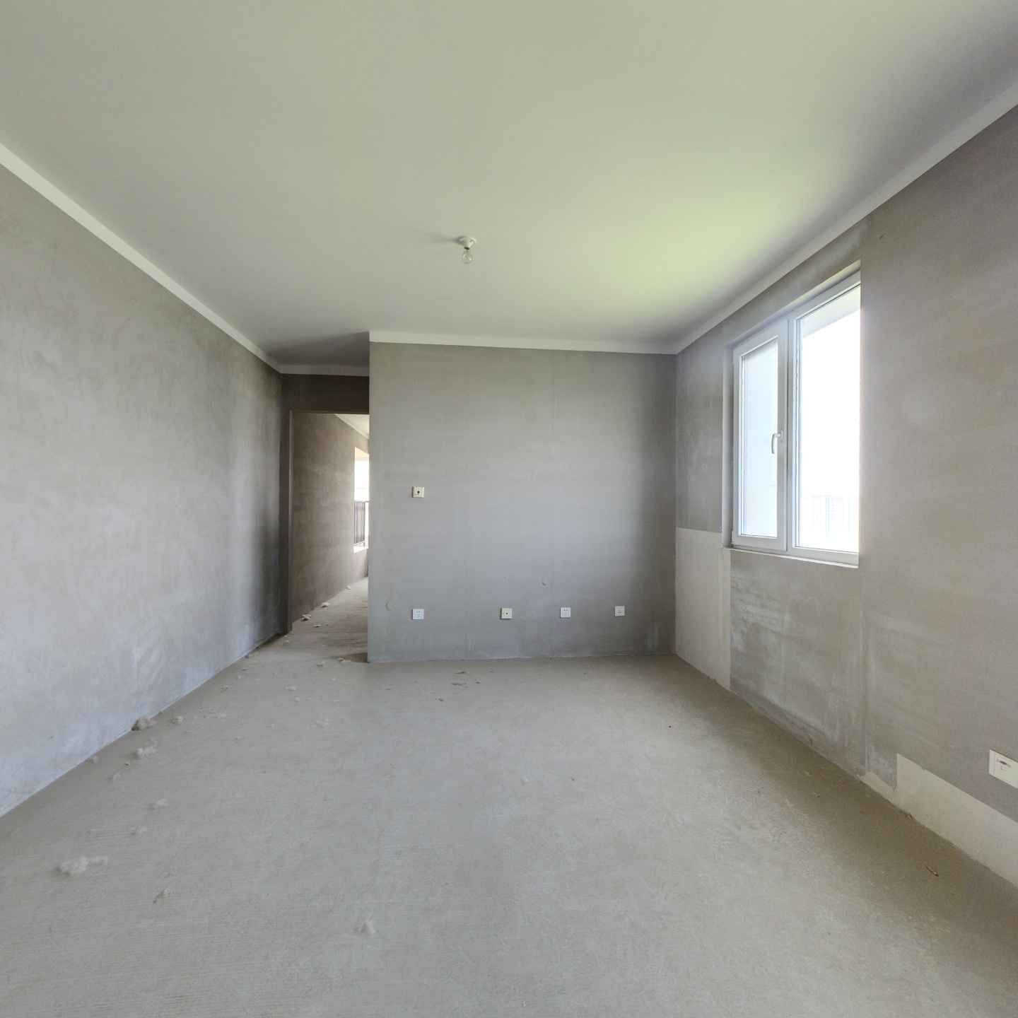 华融现代城朝北大一居，采光好，视野好，有证可贷款