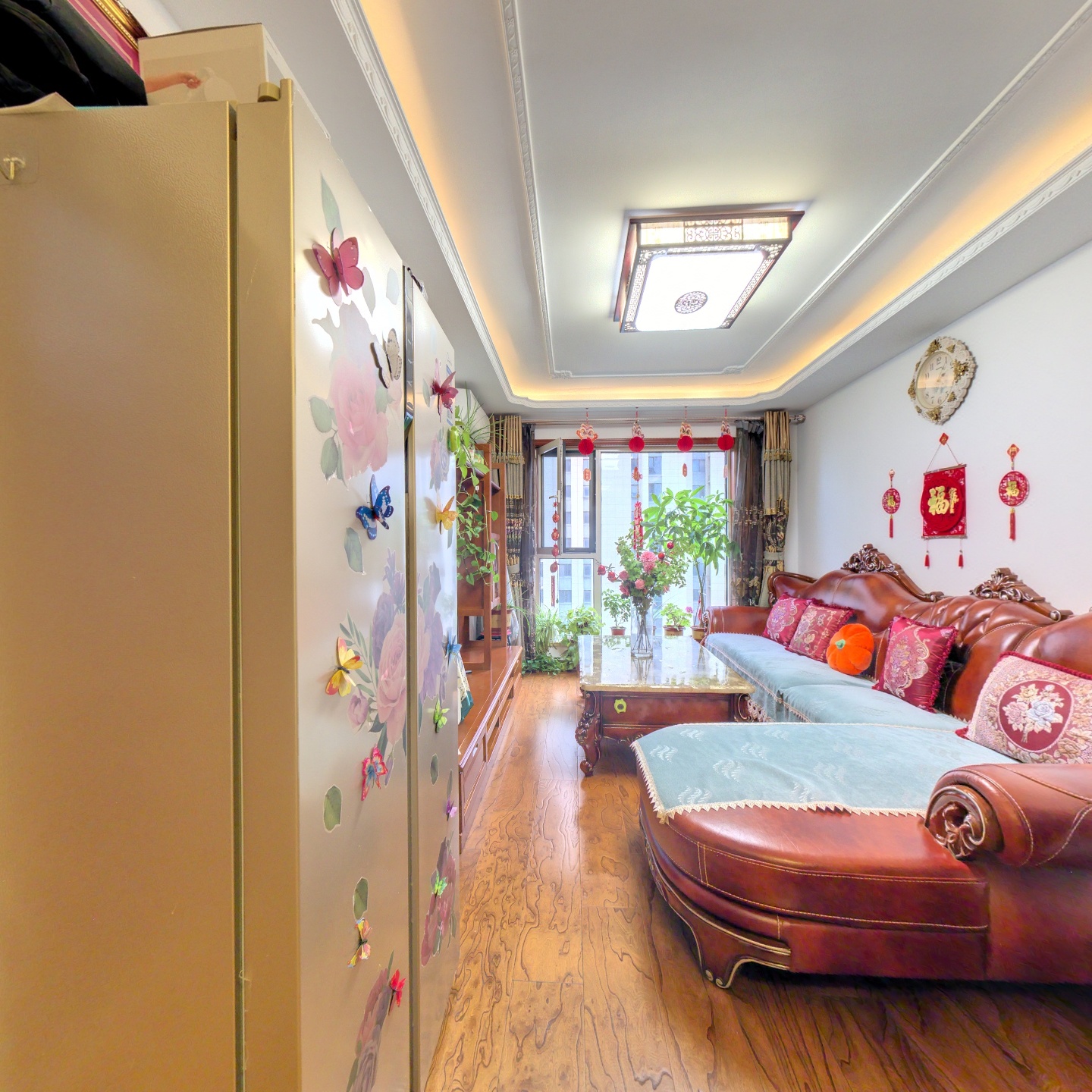 高铁板块精装两居，无遮挡，拎包住