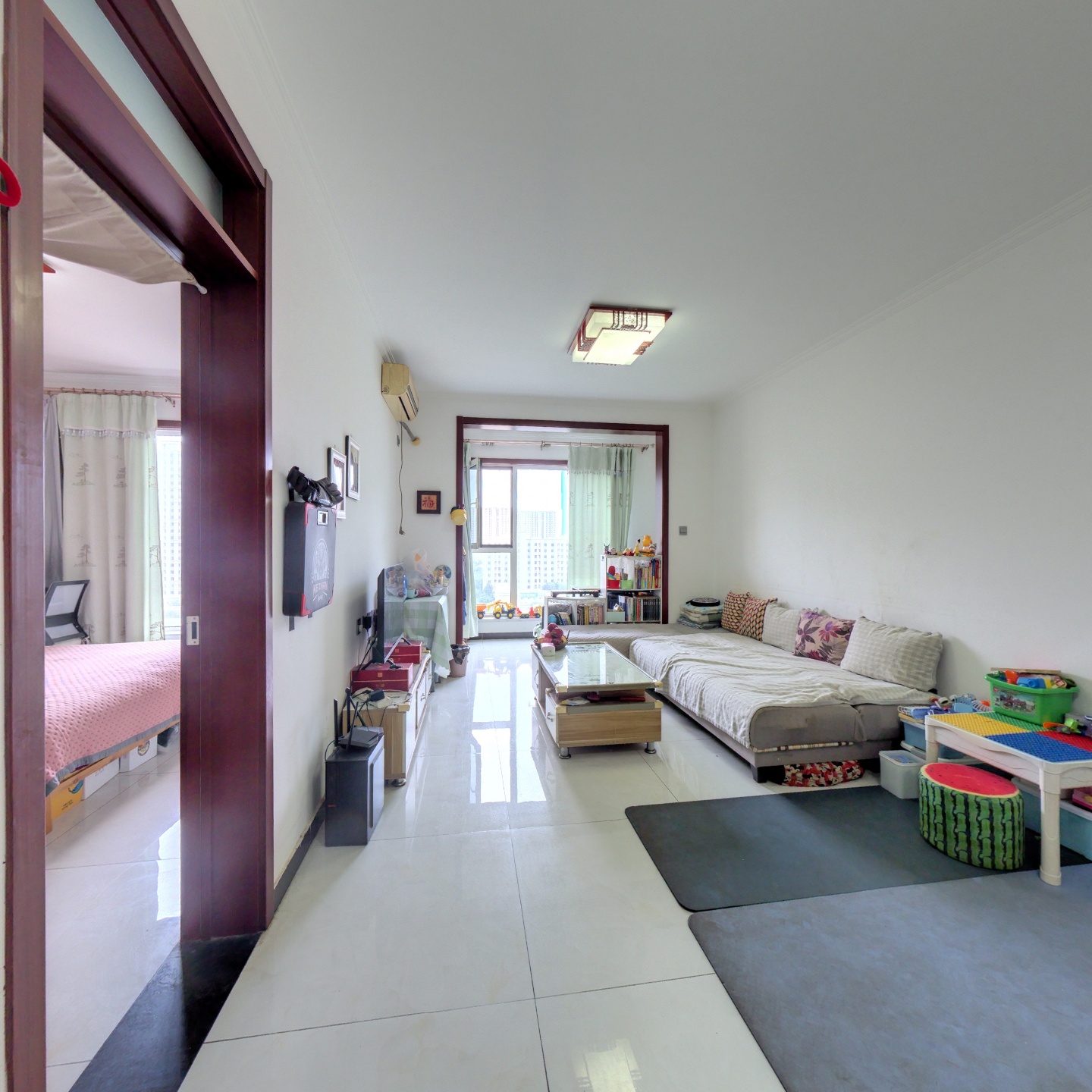 狮子城好楼位置 朝南两居 采光视野一级棒 价格能谈