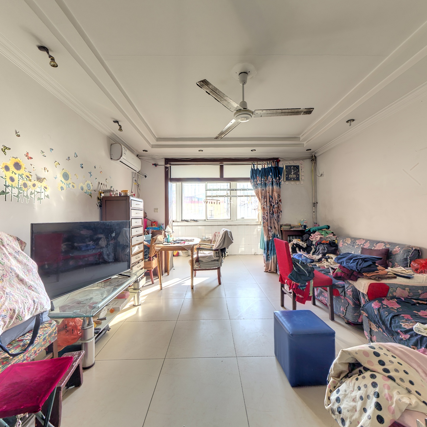 怡安小区 南北通透大三居 户型方正