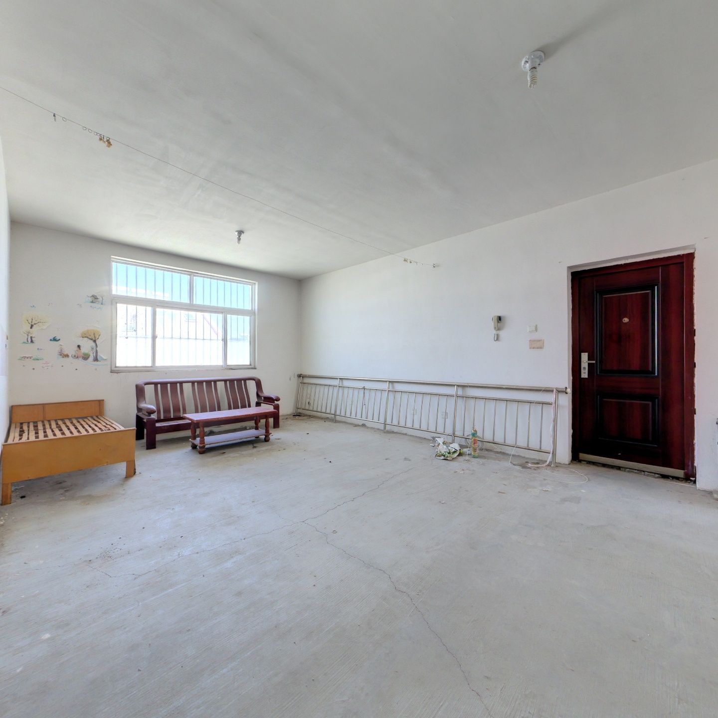 乐园新居A区5楼117平，带车库，49万，