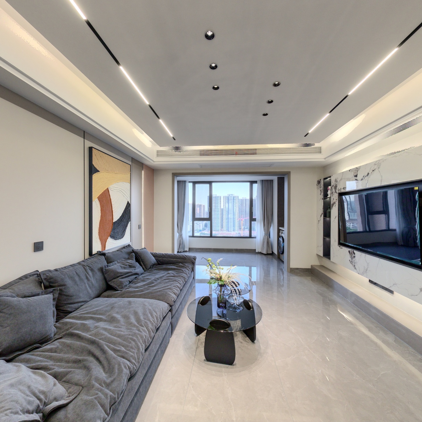 龙畅城市广场 4室1厅 南