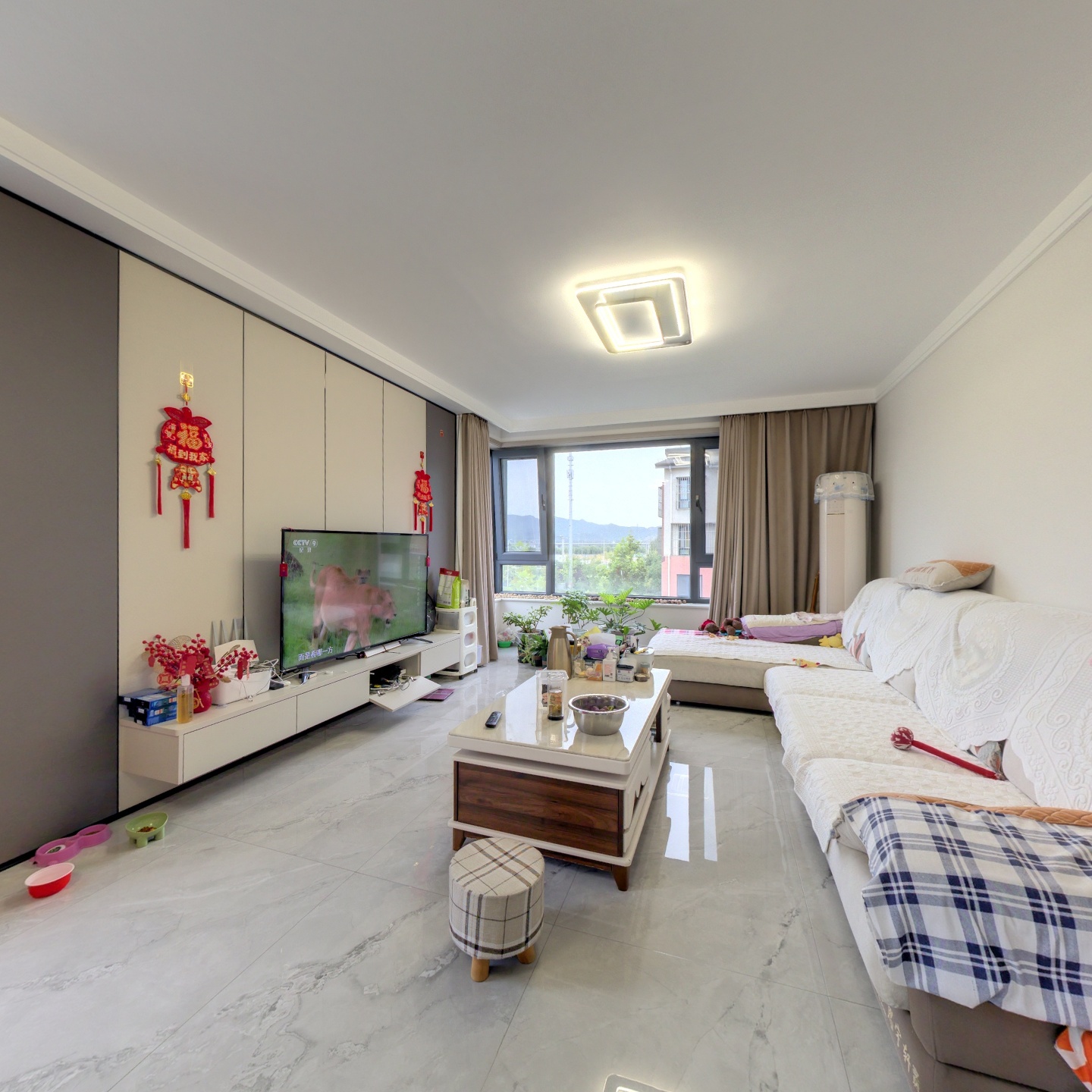 密云南城 藍(lán)河灣 精裝修 南邊通透 ，只有契稅哦