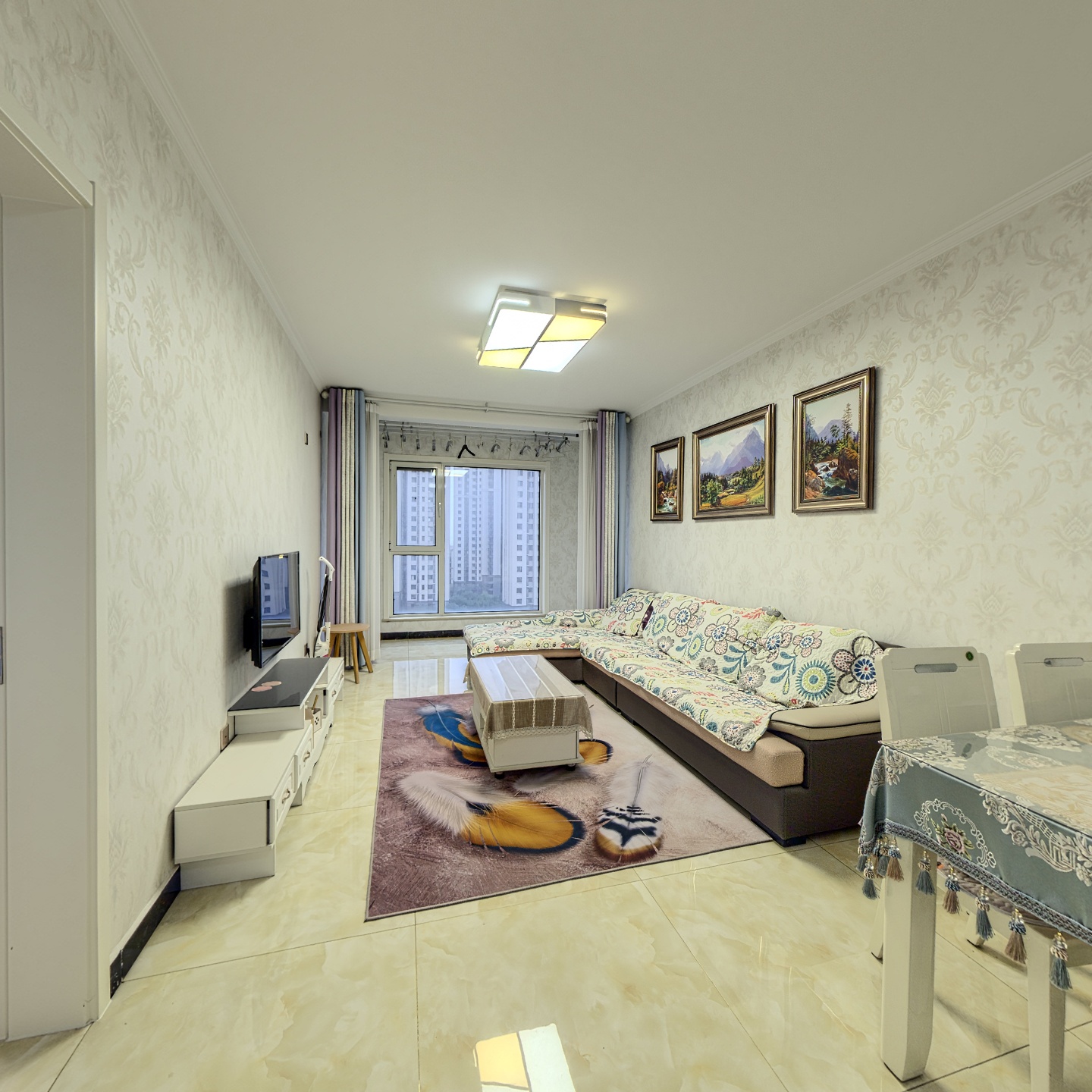 高铁 狮子城  精装自住两居 満二