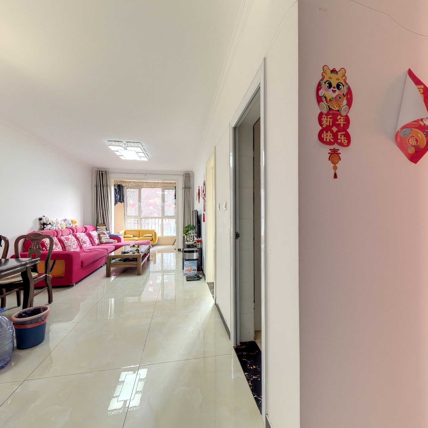 精装修 满二2居 拎包入住 视野开阔 朝南大2居