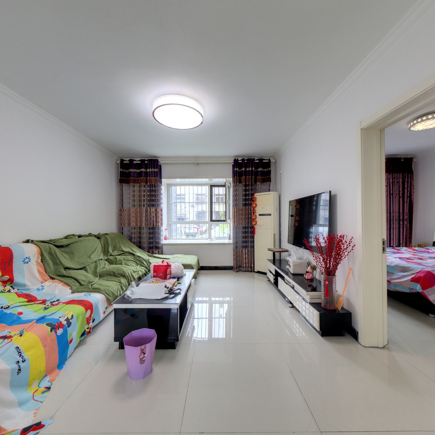 单位房子，两居室 园林社区 出行方便 范阳路沿线