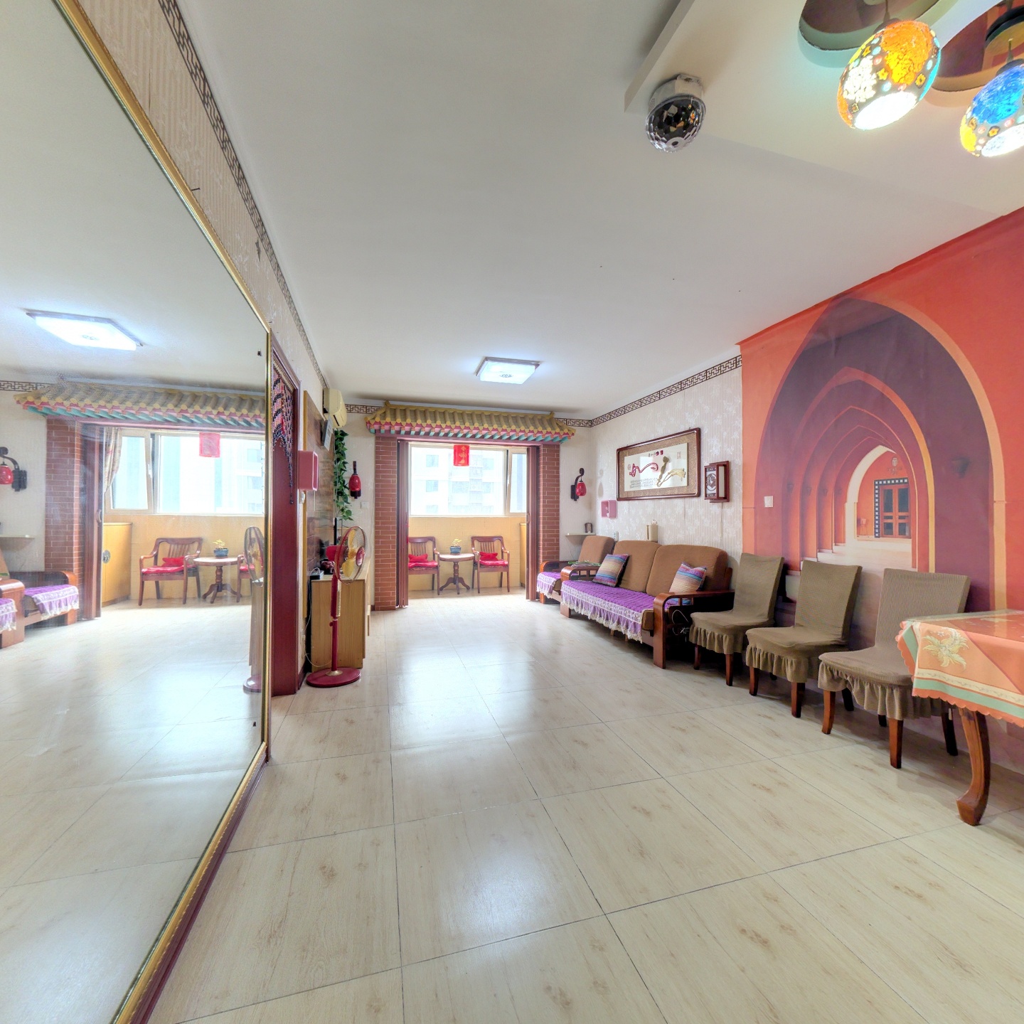 范阳路 全南精装两居室 中间楼层采光无遮挡