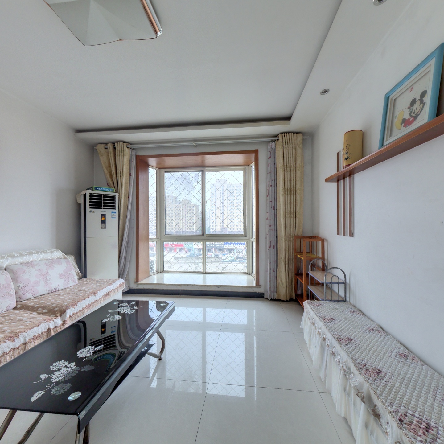 惠友康庭，满五不唯一，简单装修，顶层，南北通透两居