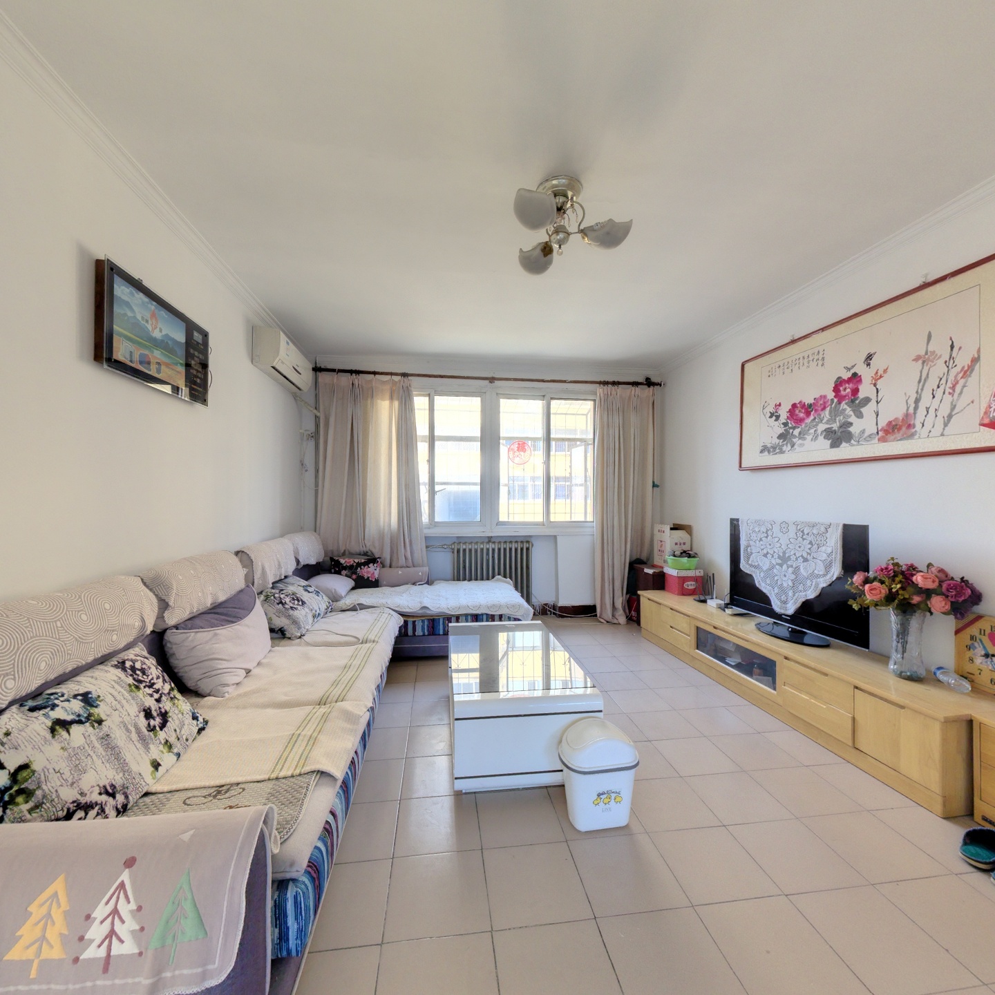 本满五唯一过户税少，公摊小，无尾款，南北通透三居