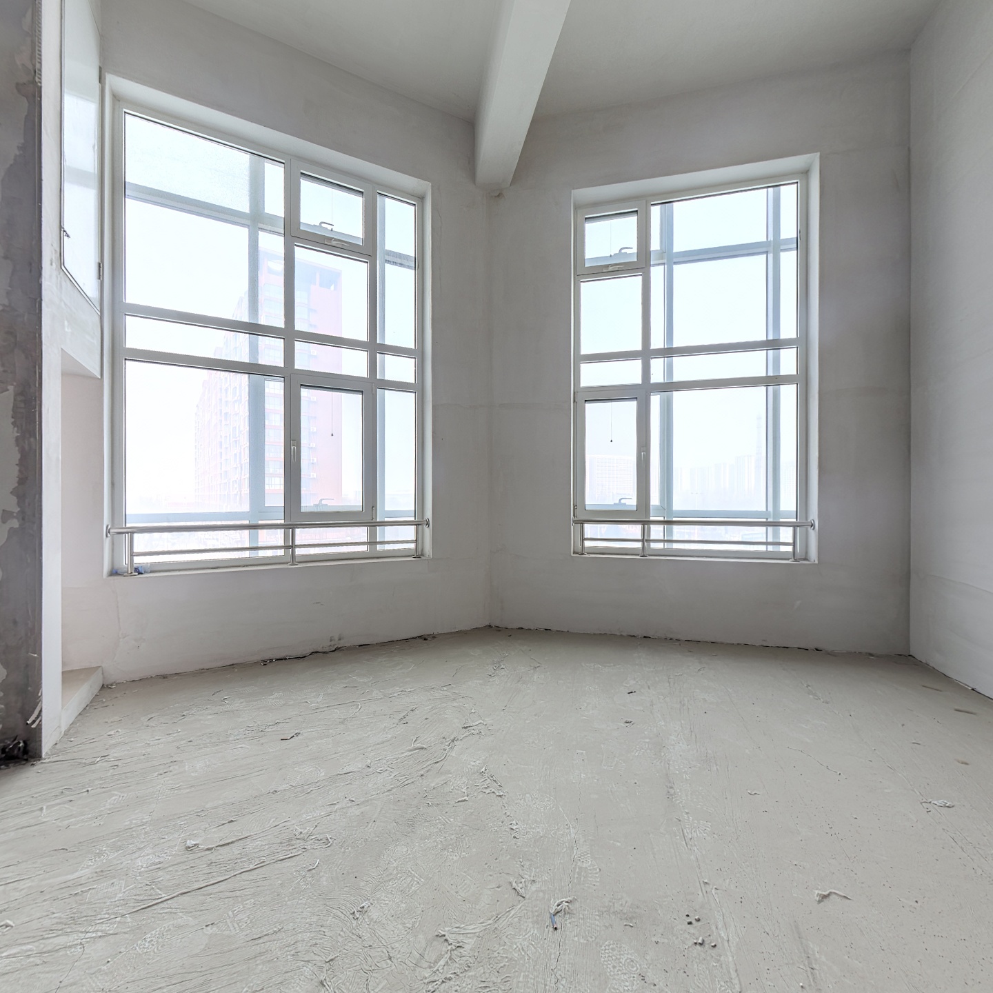 公园8090 层高4.8米 买一层带一层 大落地窗 采光好