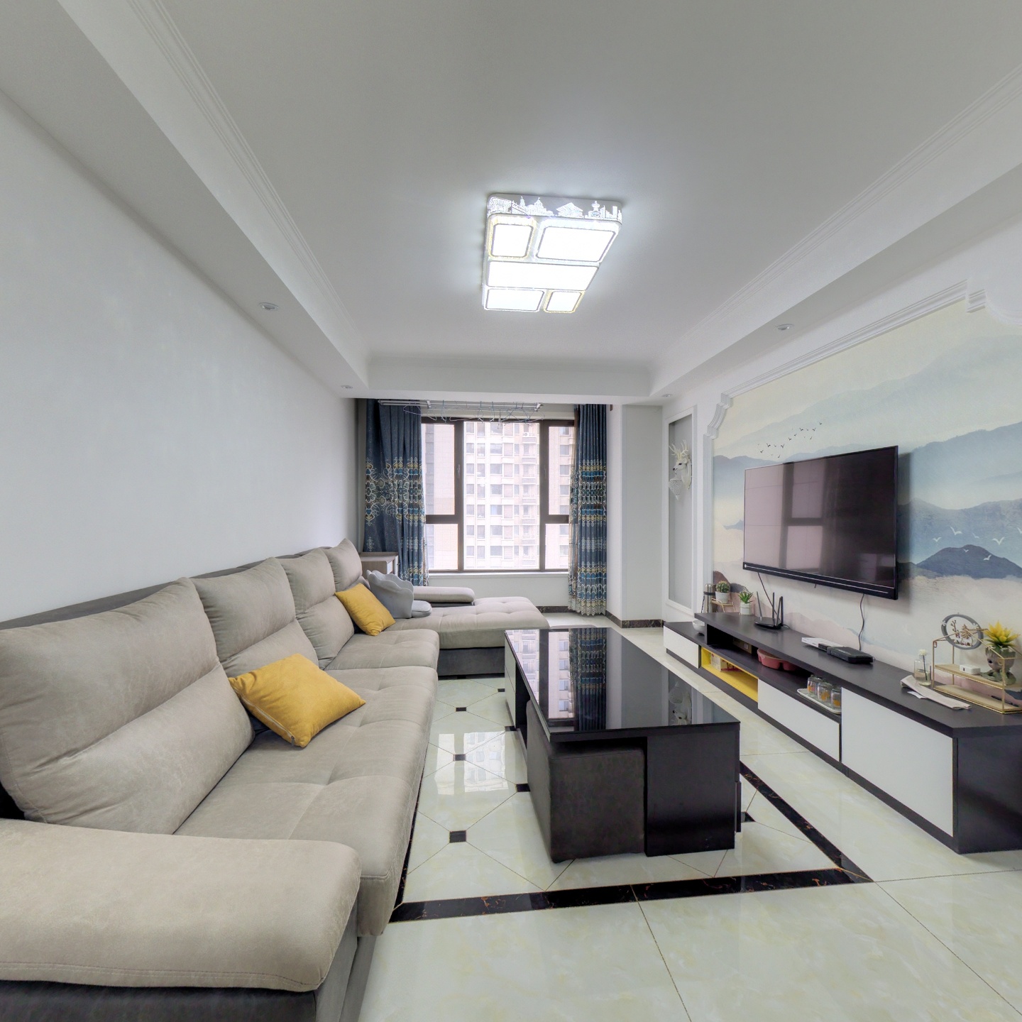 满二，南北通透，中高楼层，经抓捕、精装 明卫