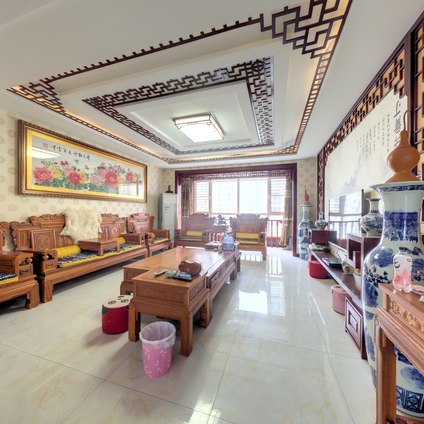 金竹花园，精装修3居，空中花园，满二