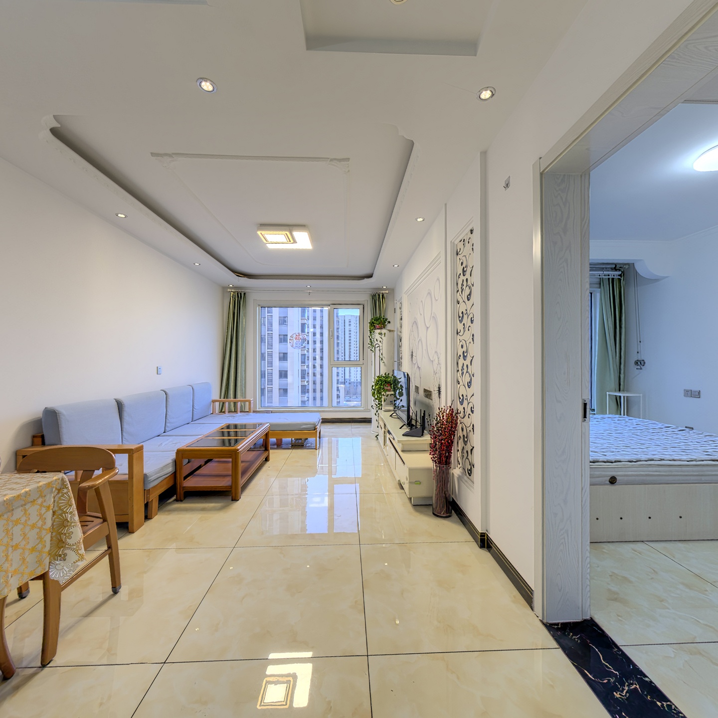 狮子城 精装两居 楼栋位置好 好楼层 视野佳