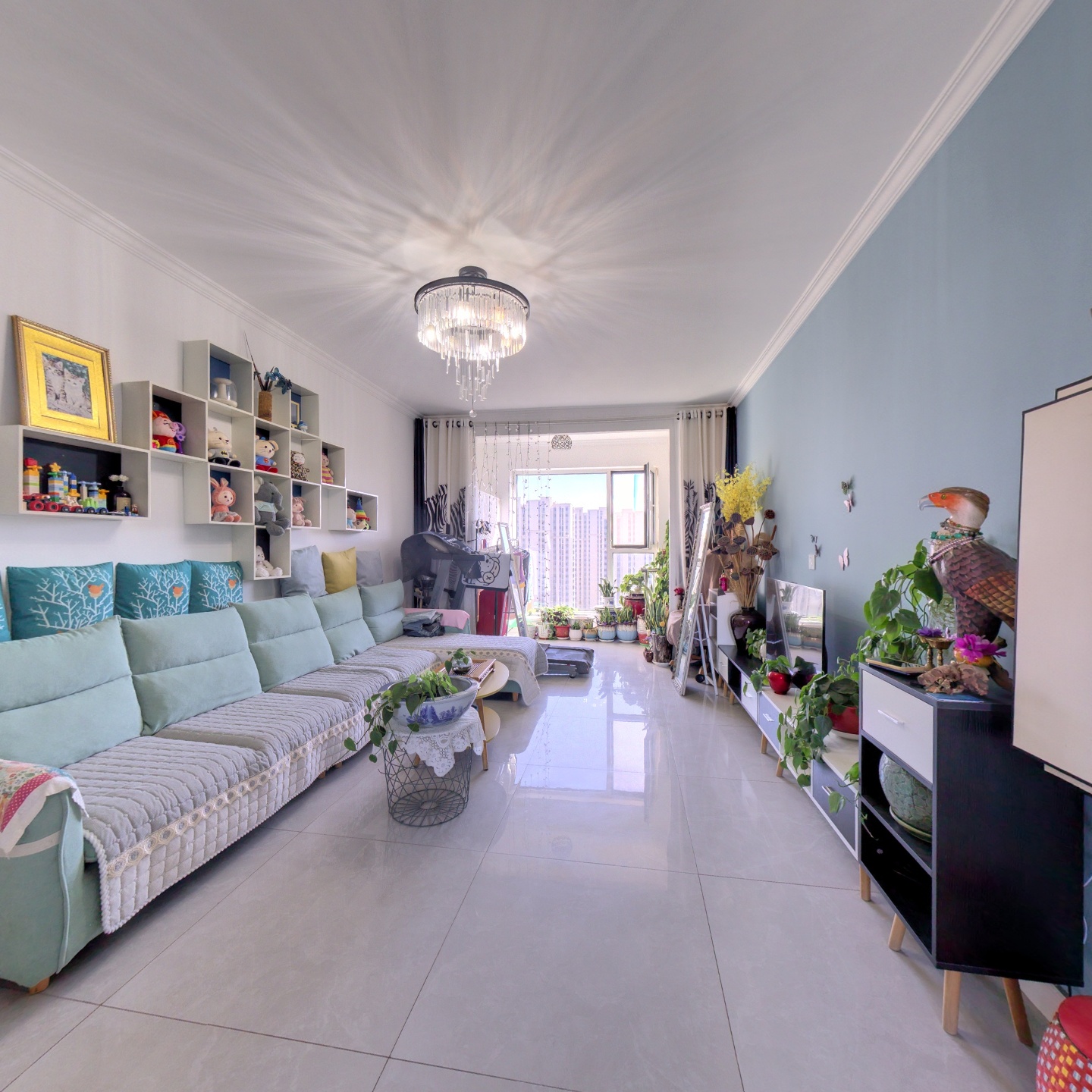 位置好 南北通透大三居 采光好 视野好 楼层好