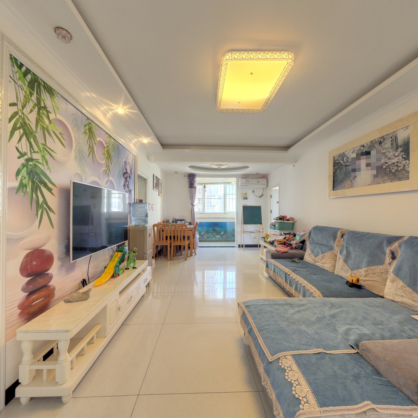 双塔社区低单价2居，中间楼层视野开阔，配套齐全