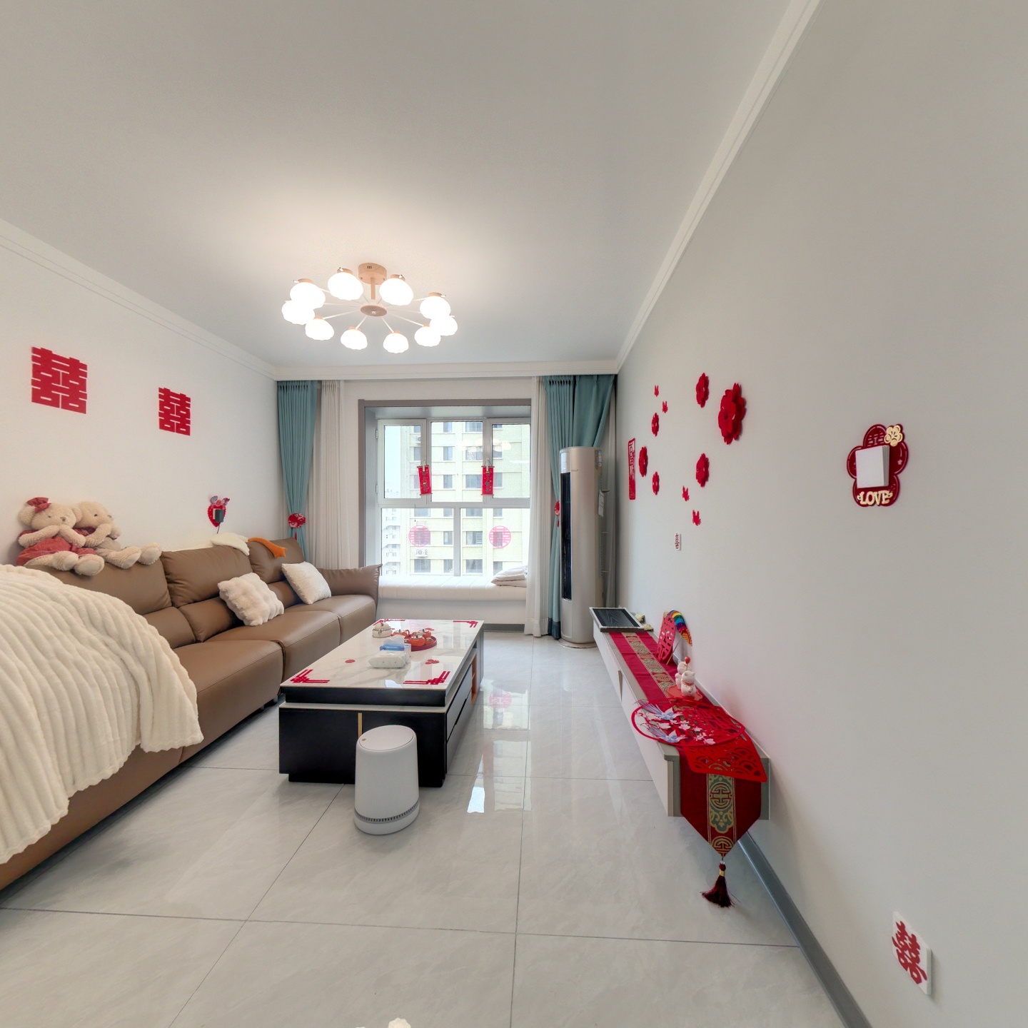 涿州开发区名流美域精装婚房全南两居室