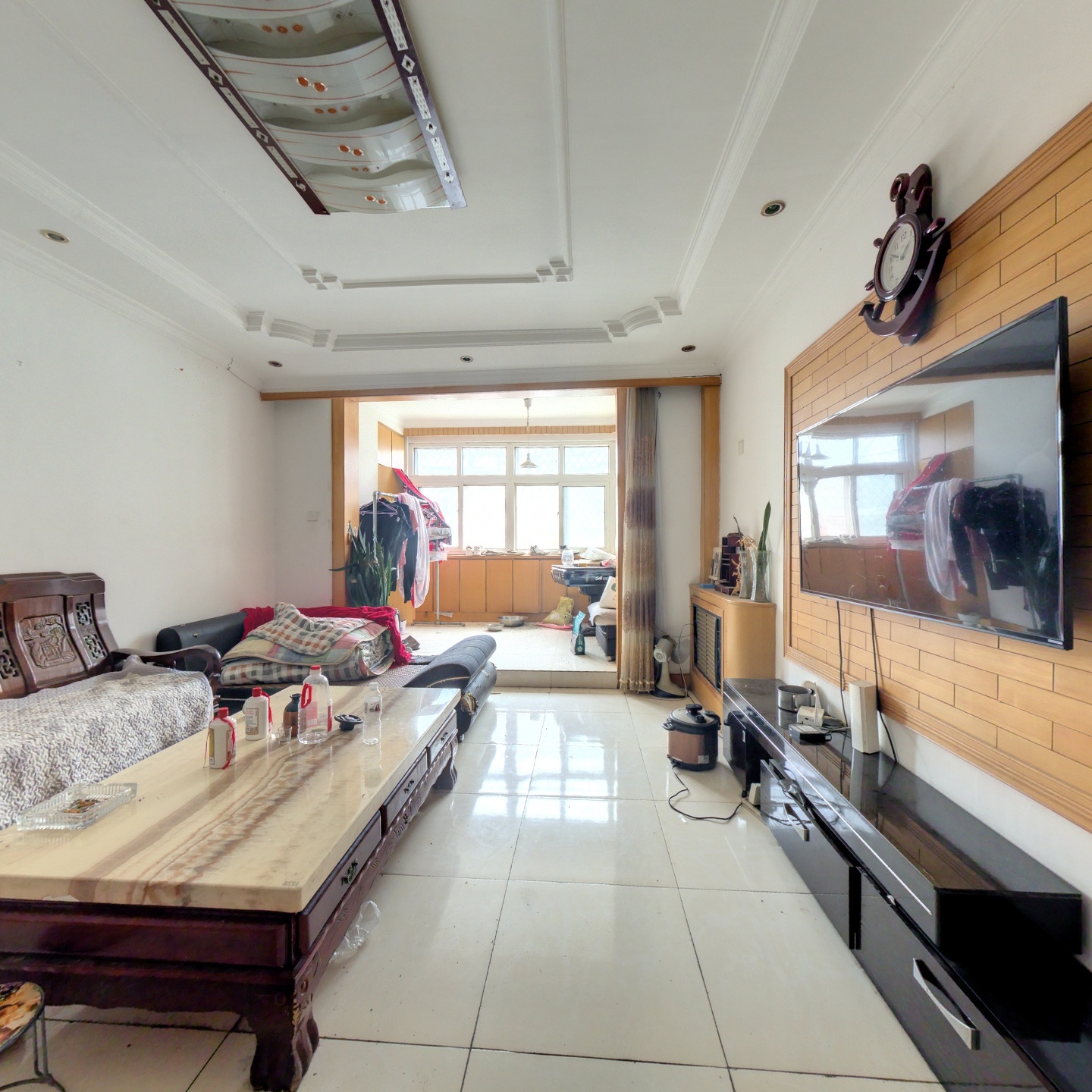 出售 行宫小区 南北通透三居 停车方便 一层安静