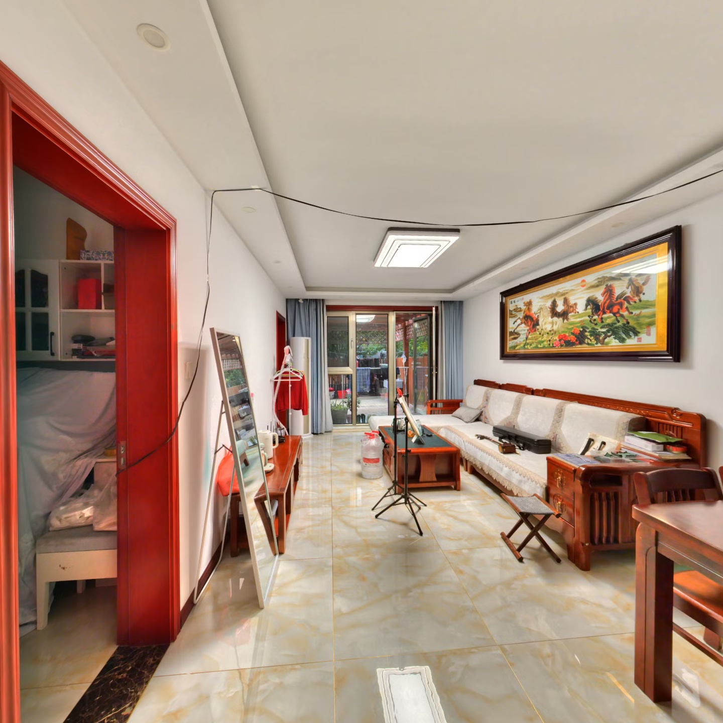 经典南区小三居 一层带院子 不遮挡