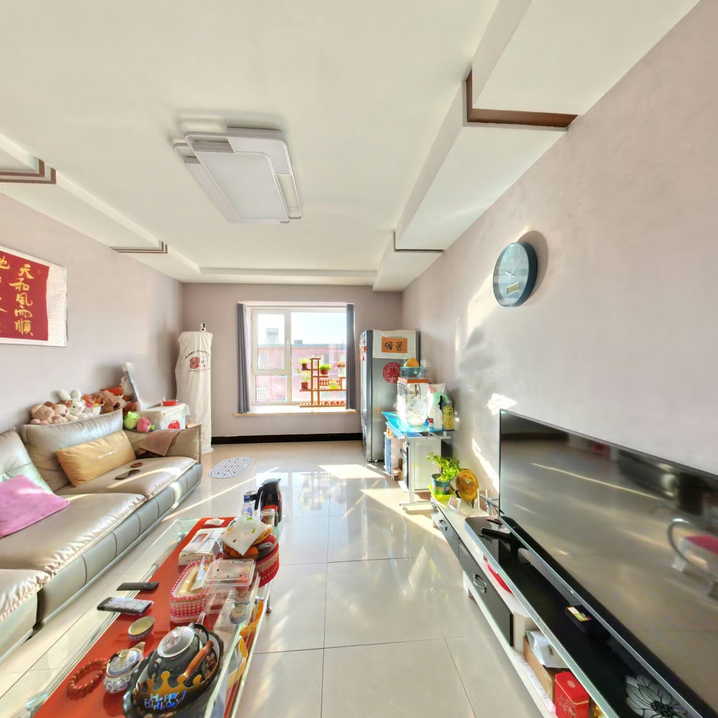 二康南 建设路上 精装修  南北通透 两居