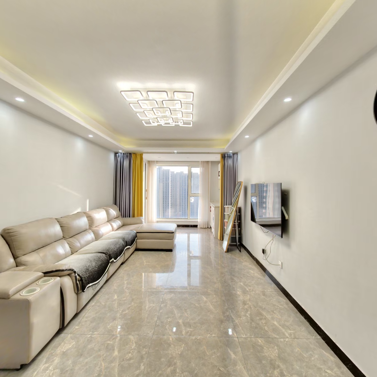 大金全屋空调 楼位好 采光足 狮子城北区南北通透三居