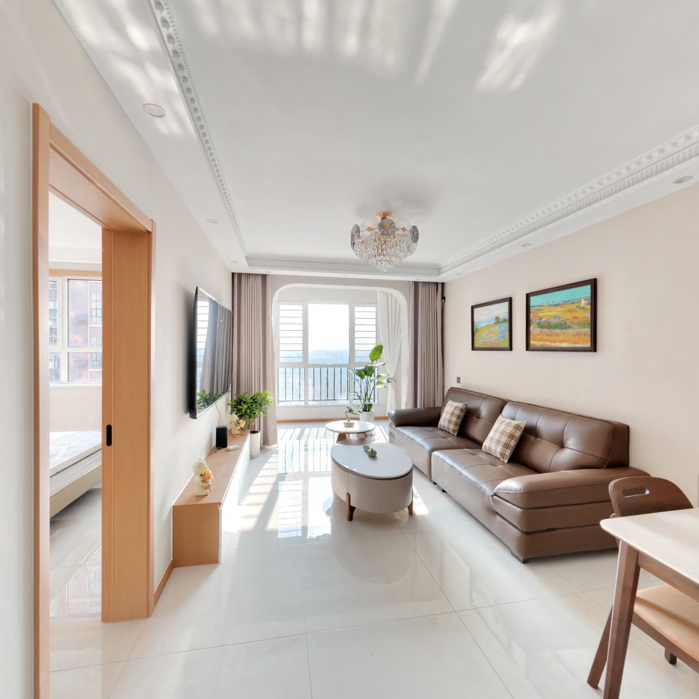 中楼层 精装修 朝南两居 满二 拎包入住 看房方便