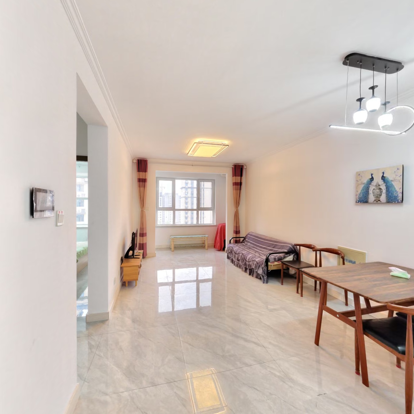 鹏渤印象城精装两居，业主空置着急出手