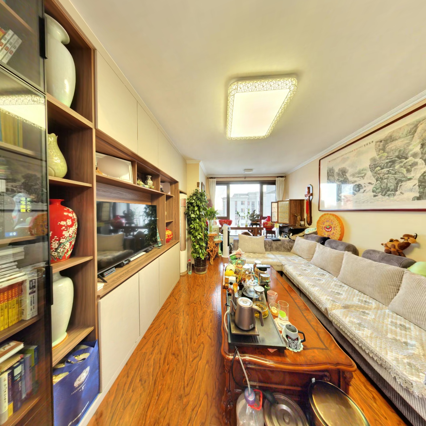 涿州东站 鸿坤理想湾全明两居室 南北通透精装修