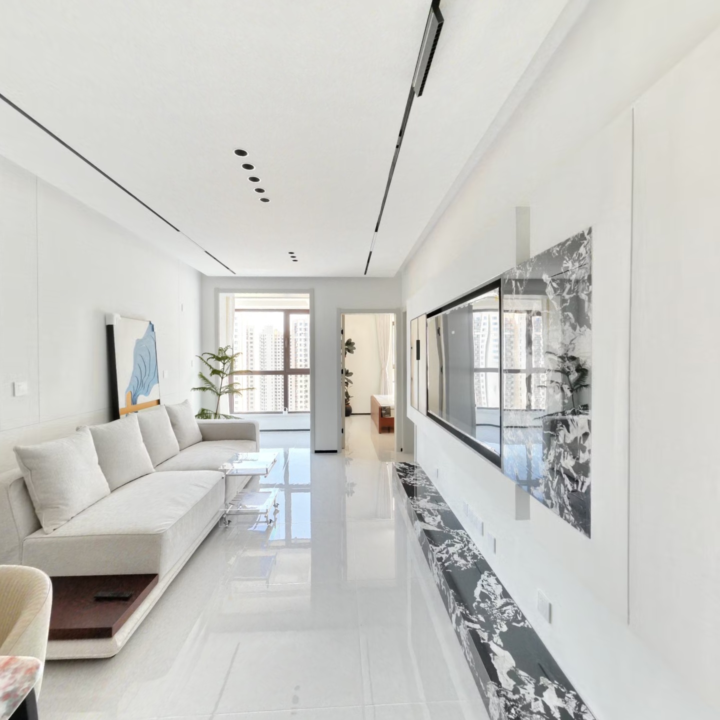 天伦湾社区人车分流 精装修 好楼层