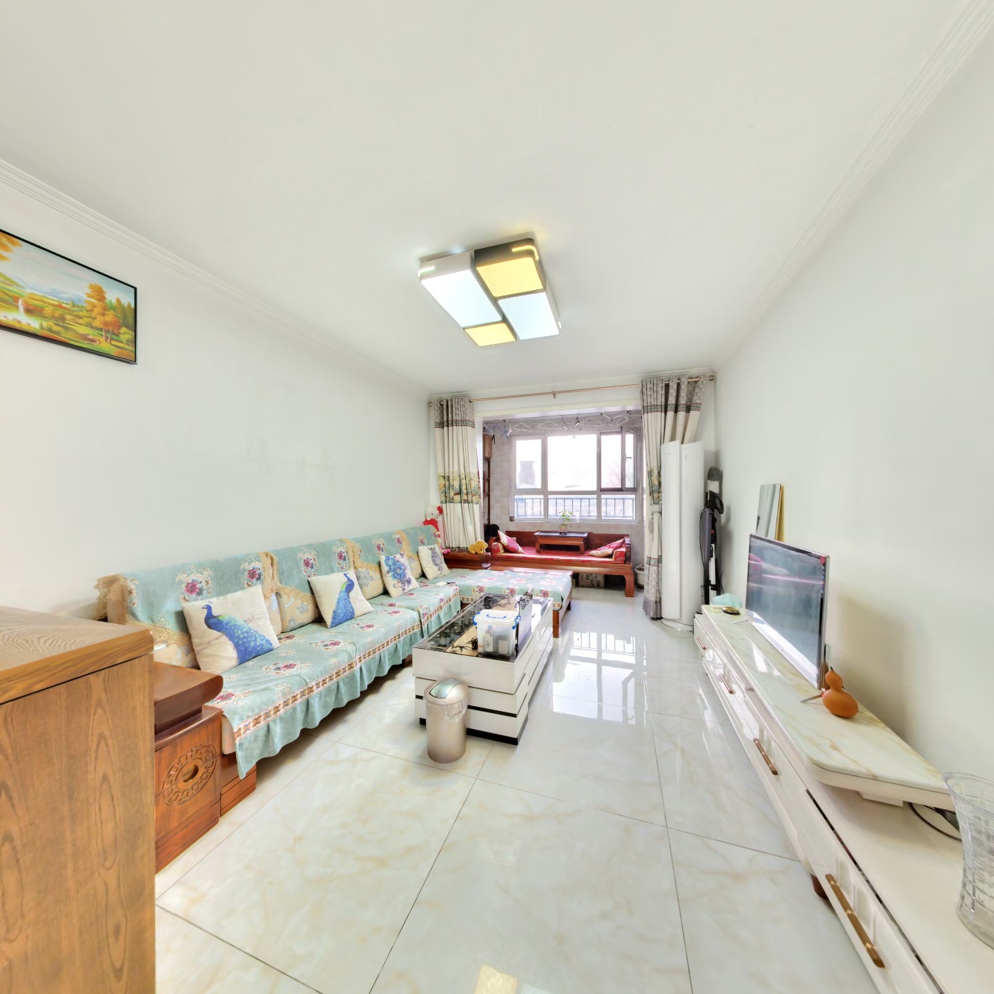 牛津花园园林小区 南北三居 自住装修