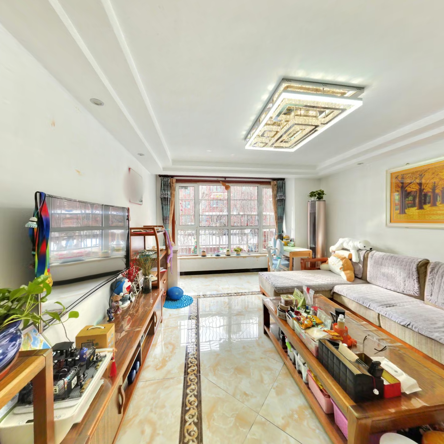 钢混结构 南北通透板楼 一层 带小院 距高铁站近