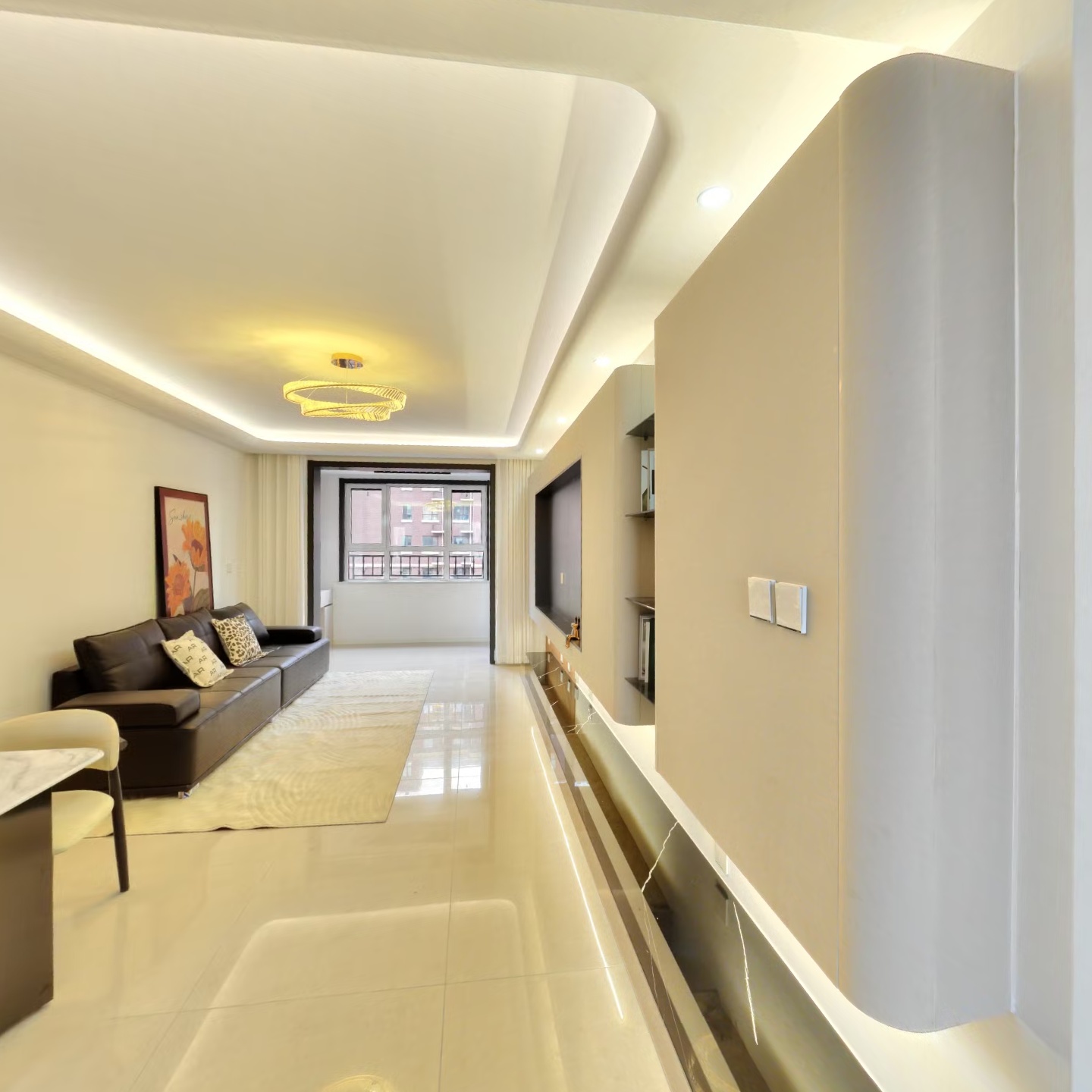 牛津花园精装三居，南北通透，无遮挡