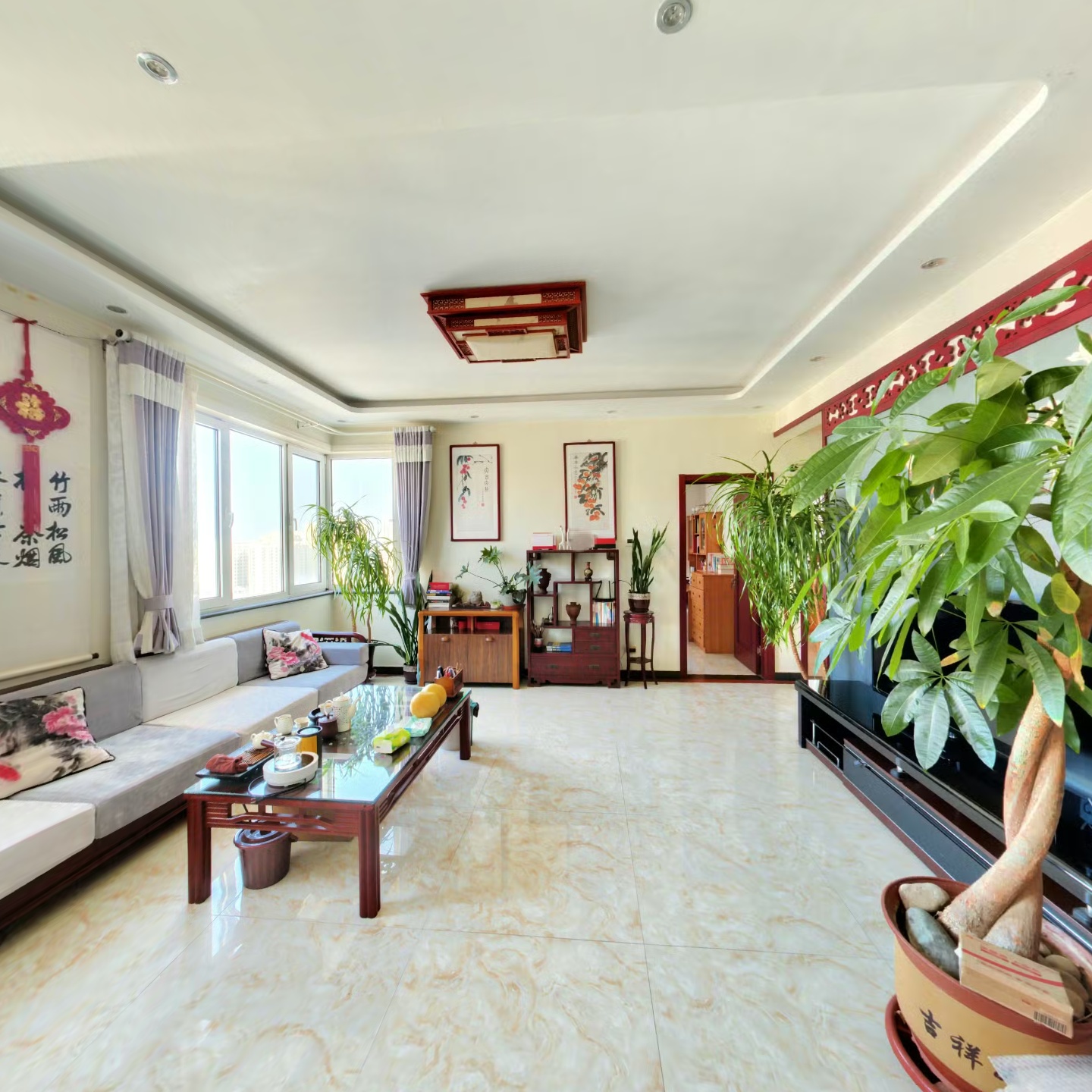 房源户型反正采光全天无遮挡   互相南北通透