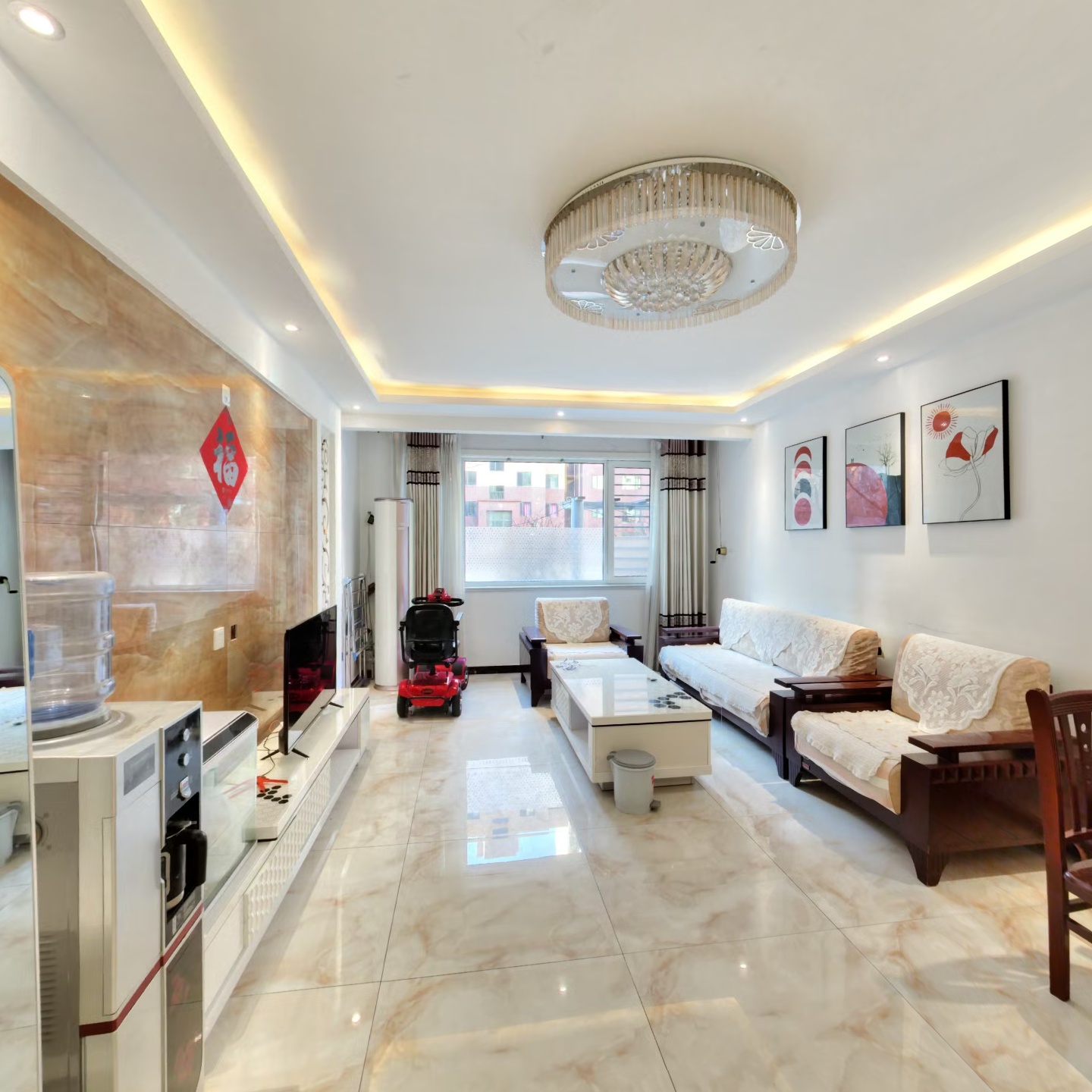 钻石商圈 钻石广场洋房 南北通透三居