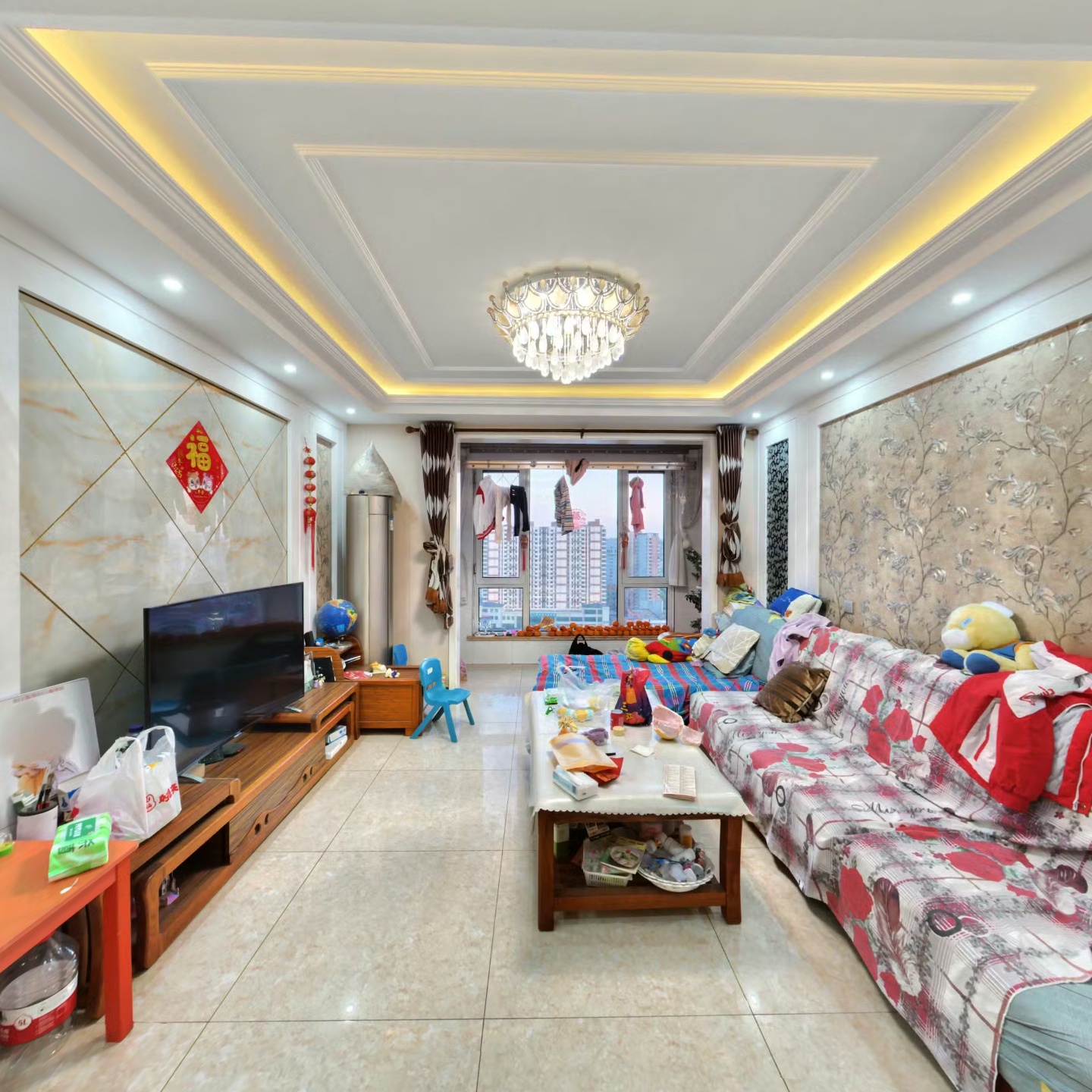 南北通透三居，中高楼层，采光无遮挡