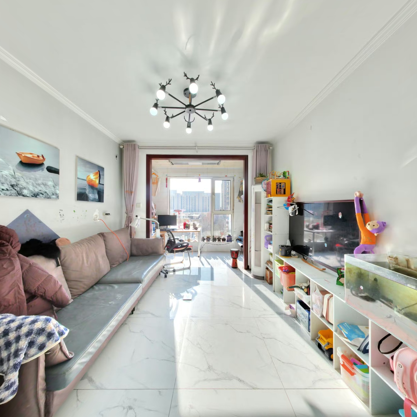 K2狮子城北区 2室1厅 南