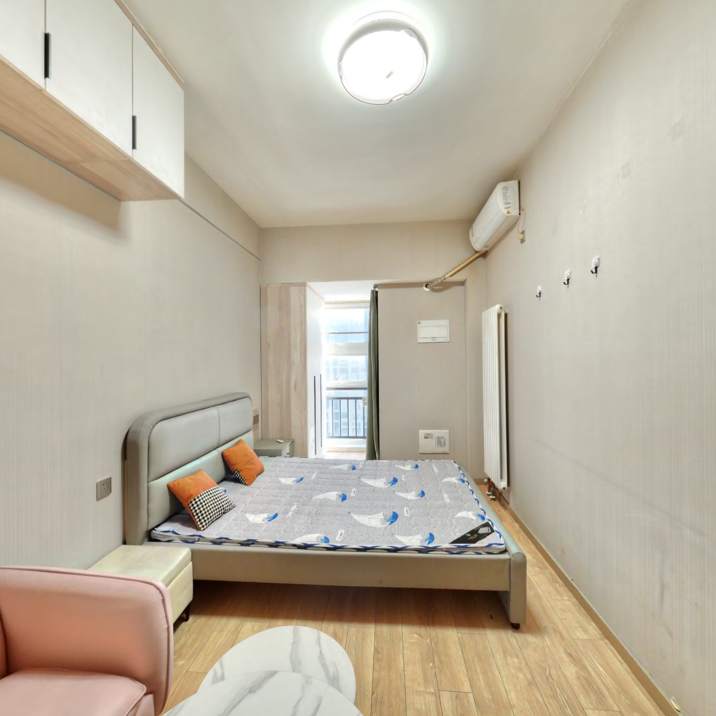 万科城际之光一居室 户型方正 全天采光